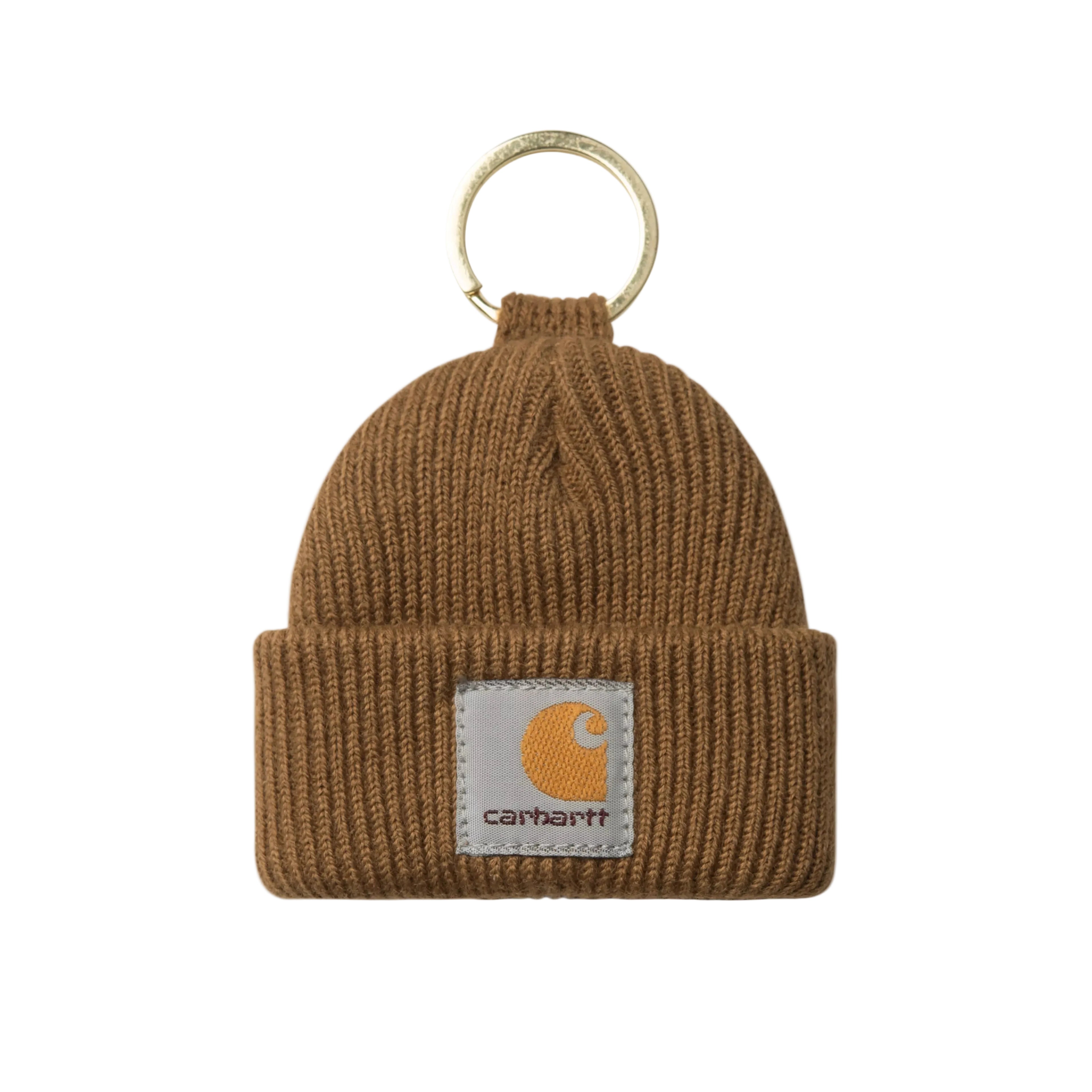 Carhartt WIP Mini Watch Hat Keychain - Hamilton Brown