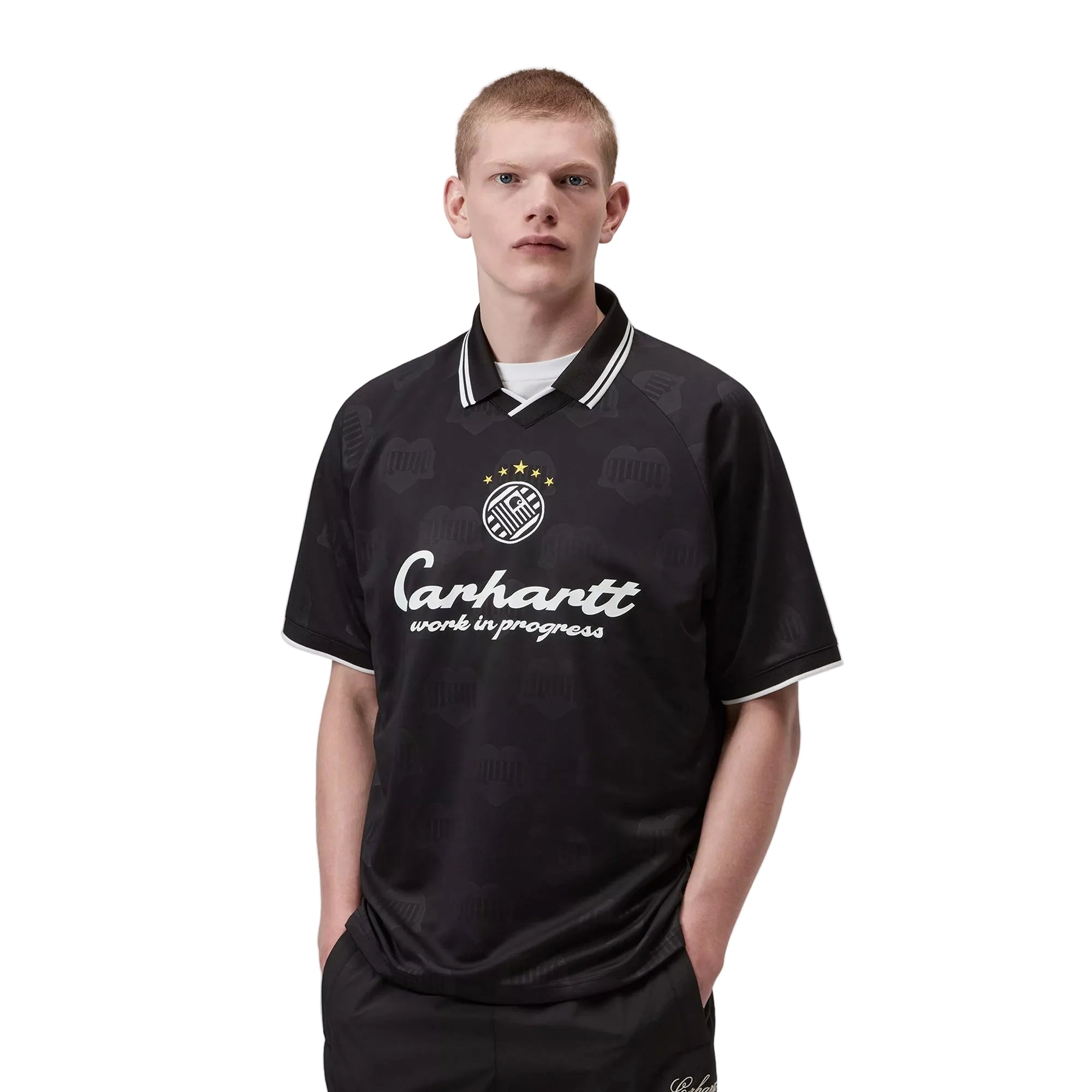 Carhartt WIP Terrace Football Shirt - Black