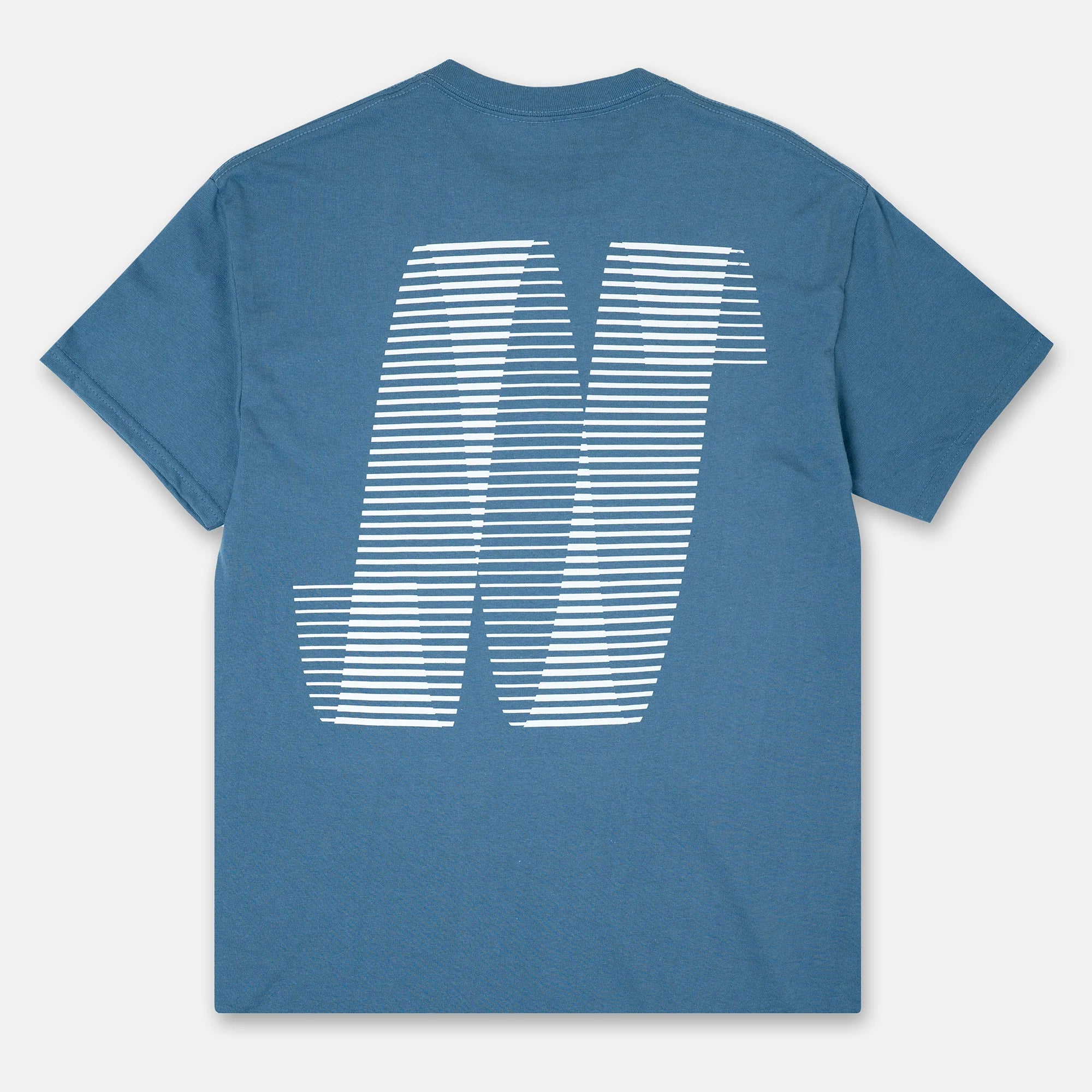 North N Logo T-shirt - Indigo Blue/White