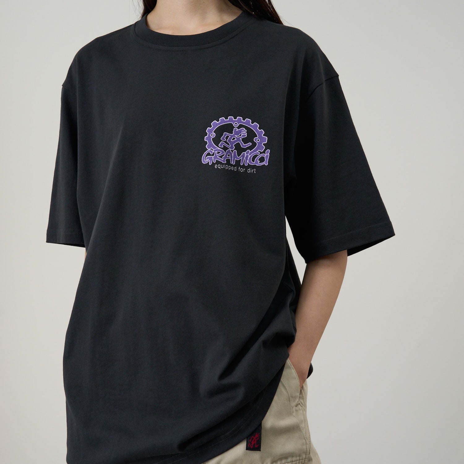 Gramicci Equipped For Dirt T-Shirt - Vintage Black