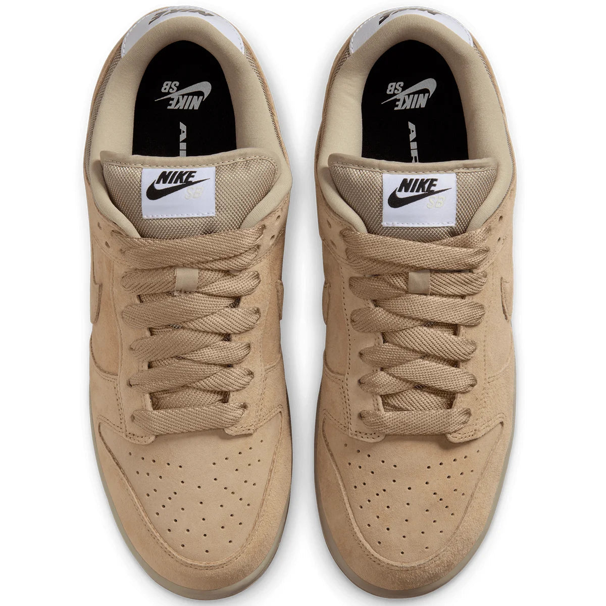 Nike SB Dunk Low Pro B Shoes - Parachute Beige/Parachute Beige