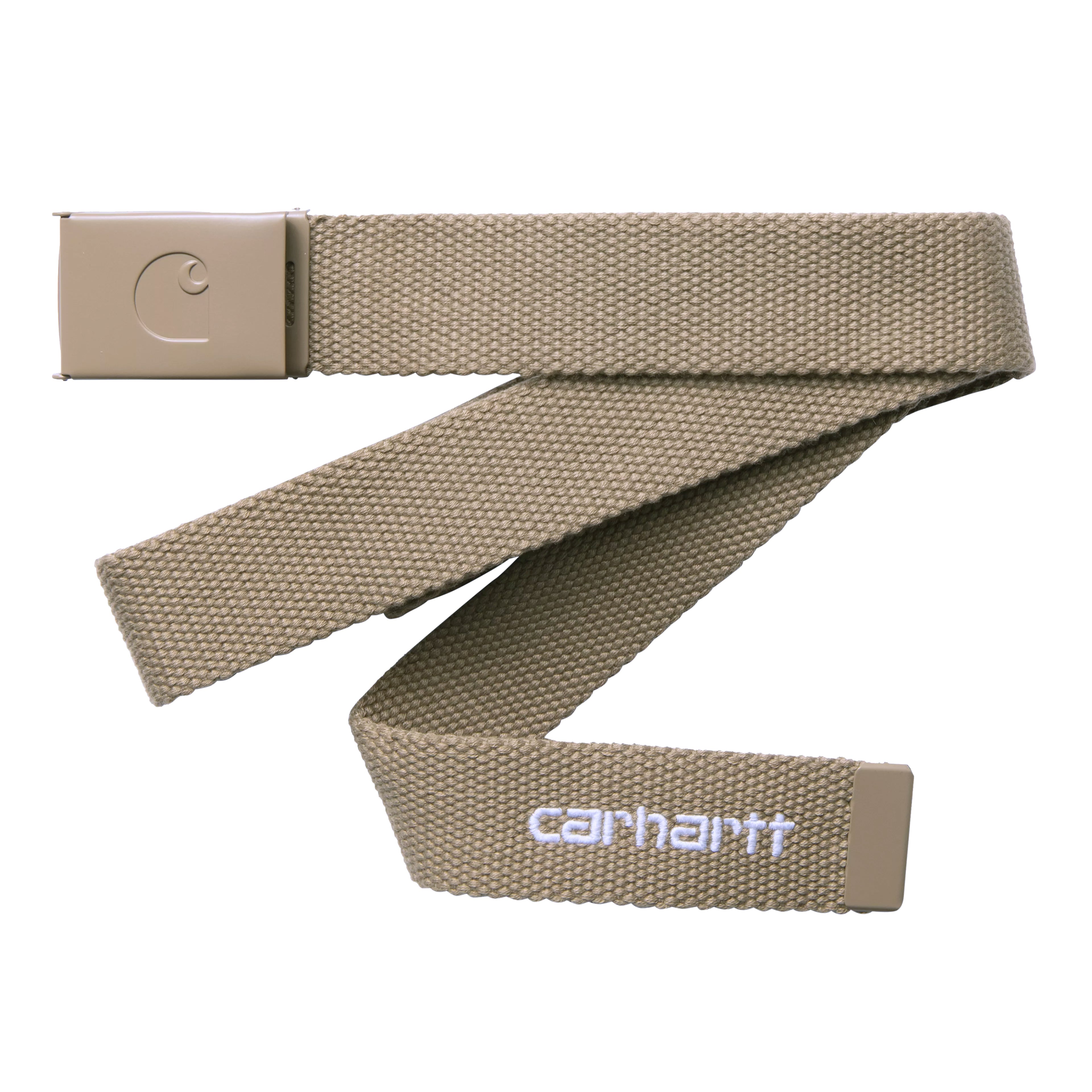 Carhartt C-Logo Tonal Belt - String/White