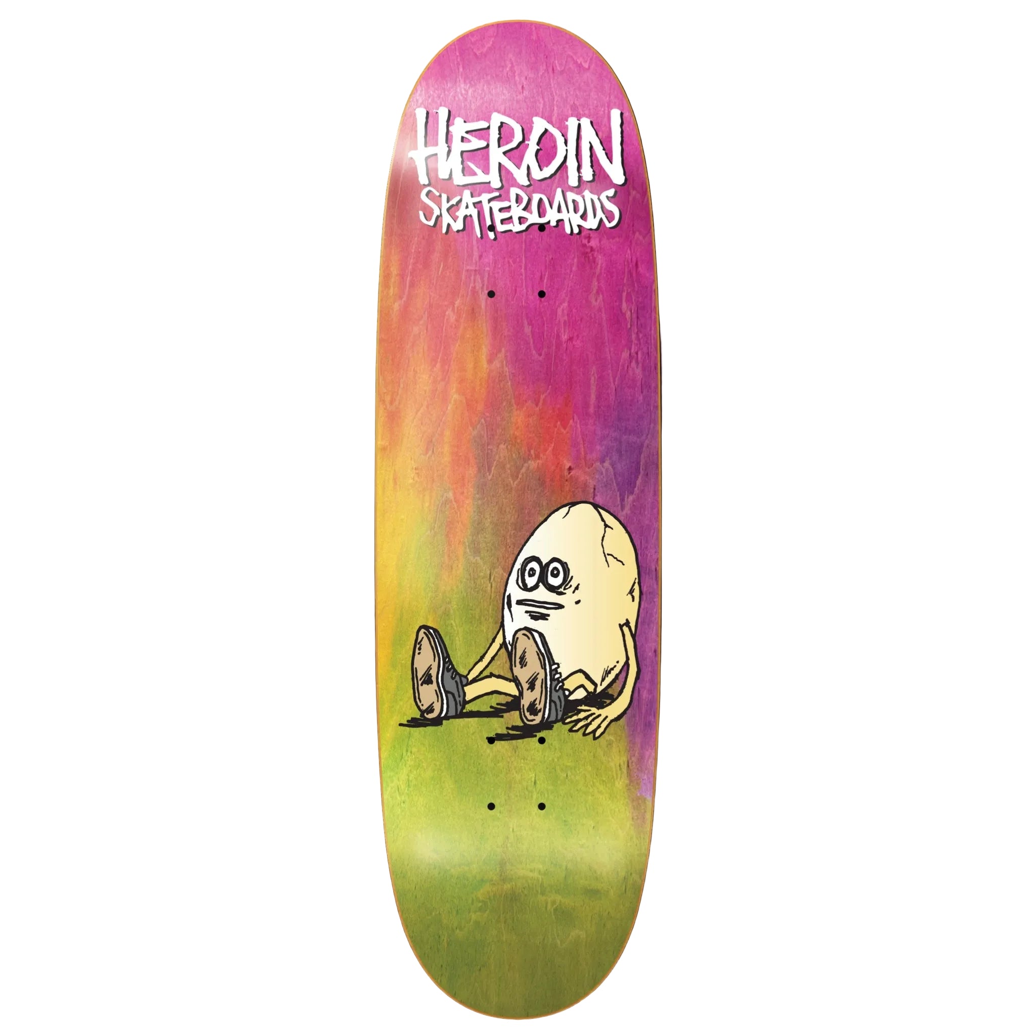 Heroin Skateboards The Rainbow Egg Deck - 9.125"