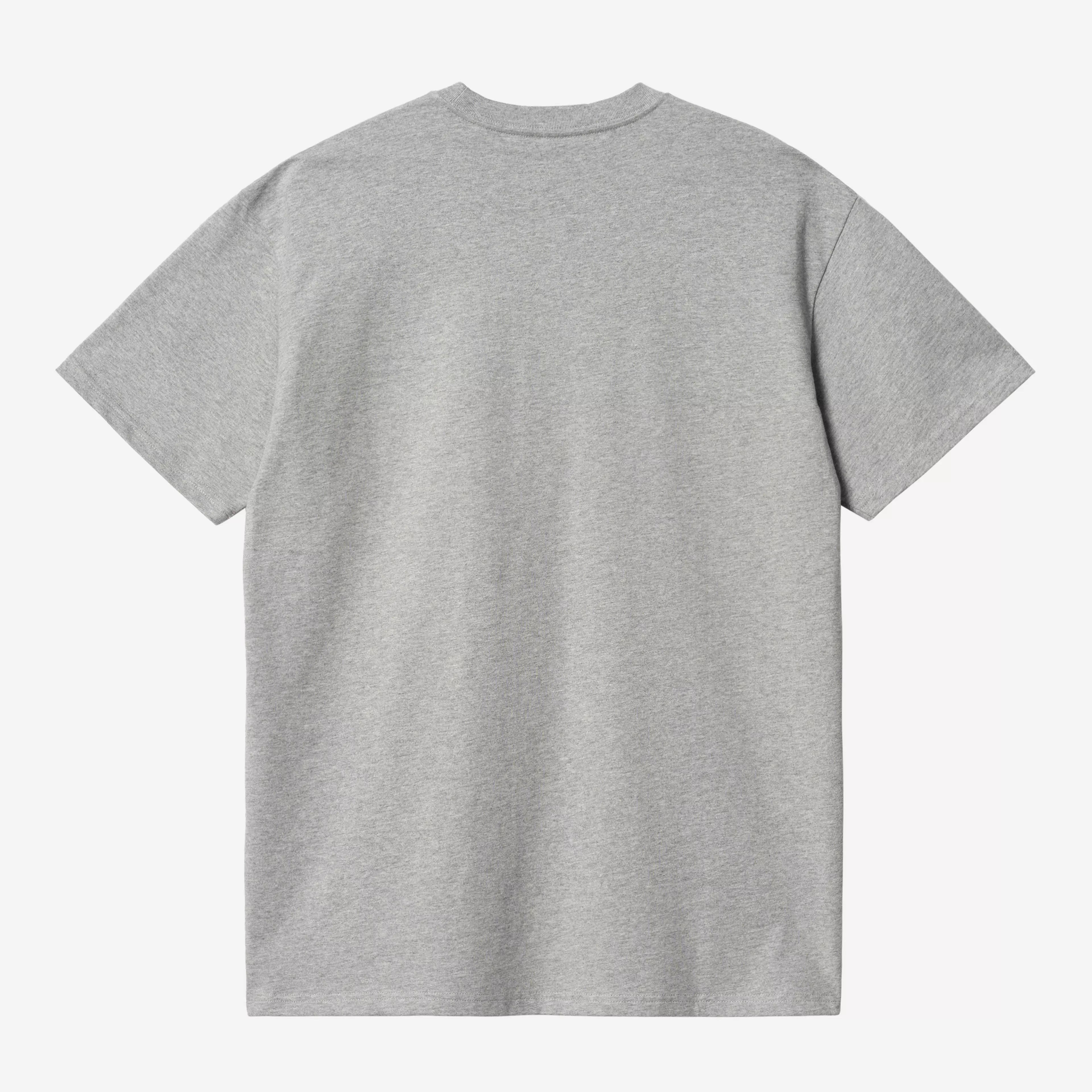 Carhartt WIP S/S Chase T-shirt - Grey Heather/Gold