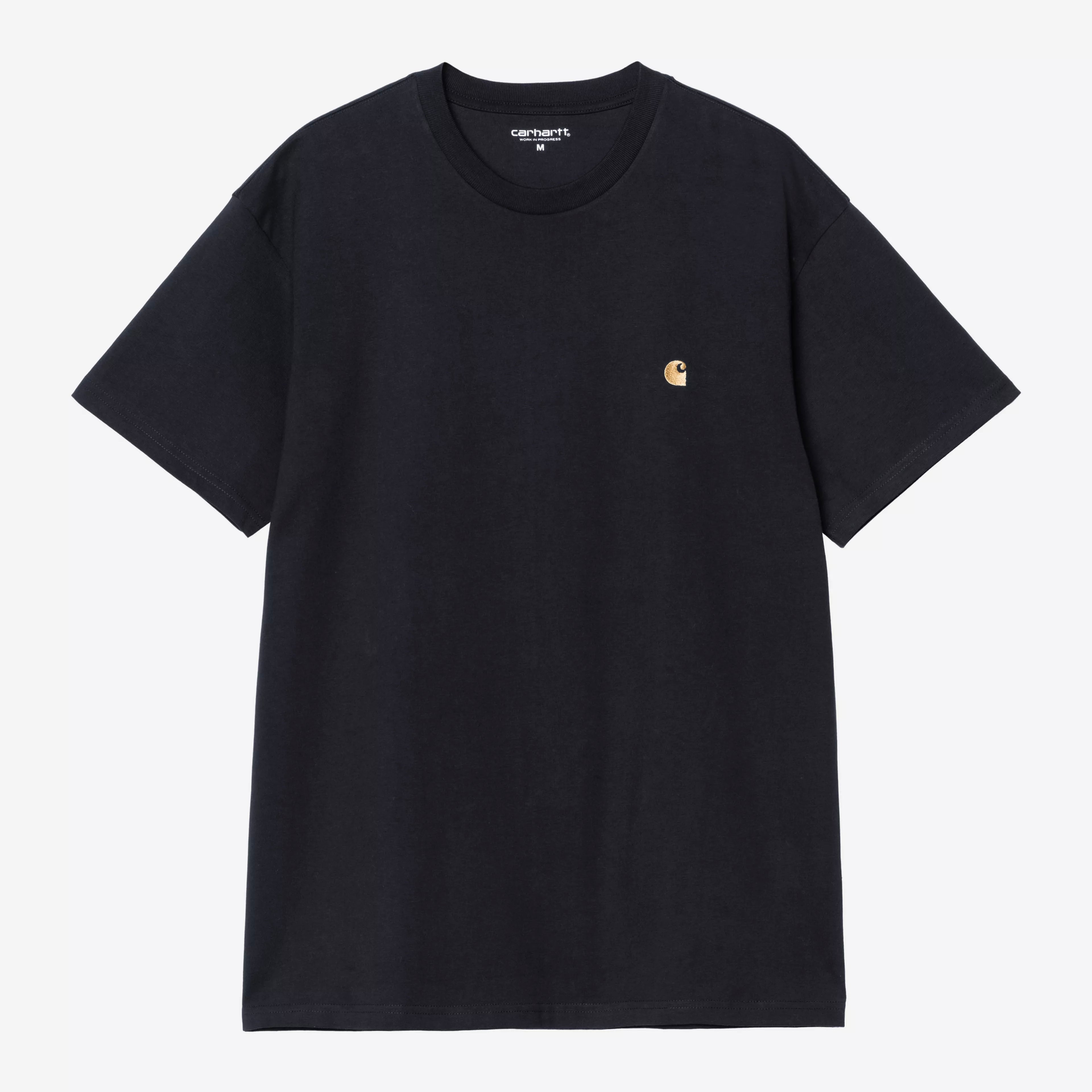 Carhartt WIP S/S Chase T-shirt - Dark Navy/Gold