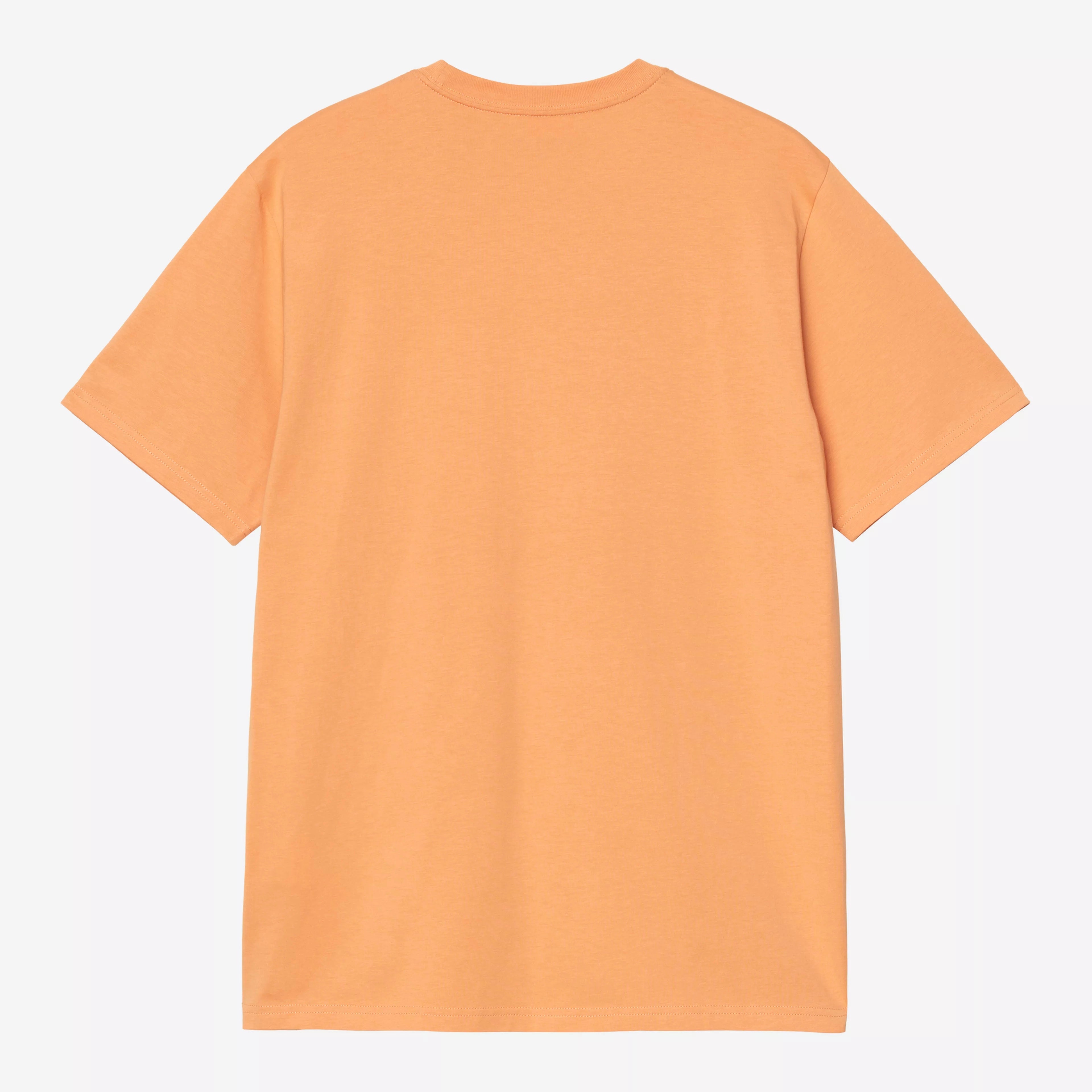 Carhartt WIP Short Sleeve Pocket T-shirt - Gentle Orange