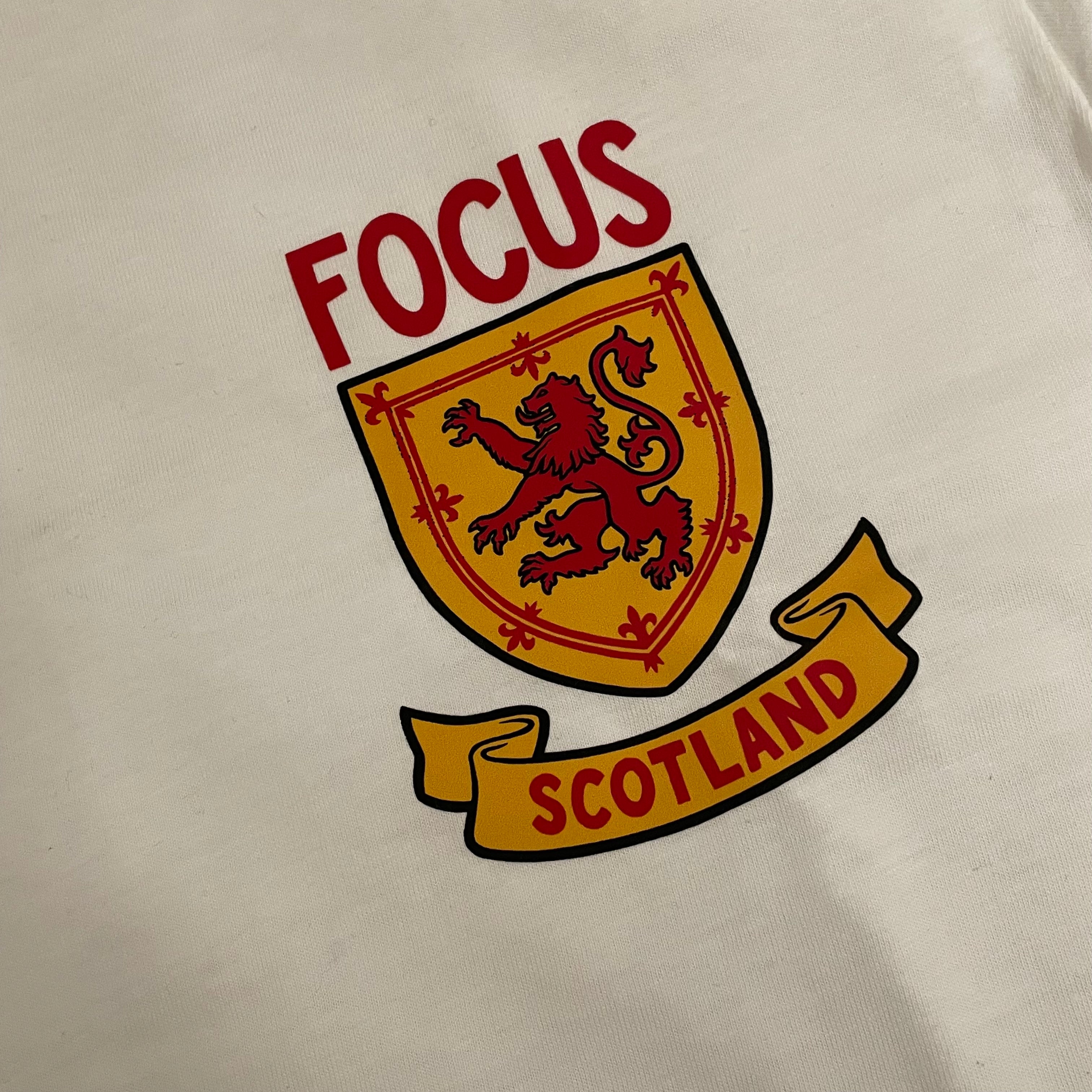 Focus Scottish Icon T-shirt - Begbie White