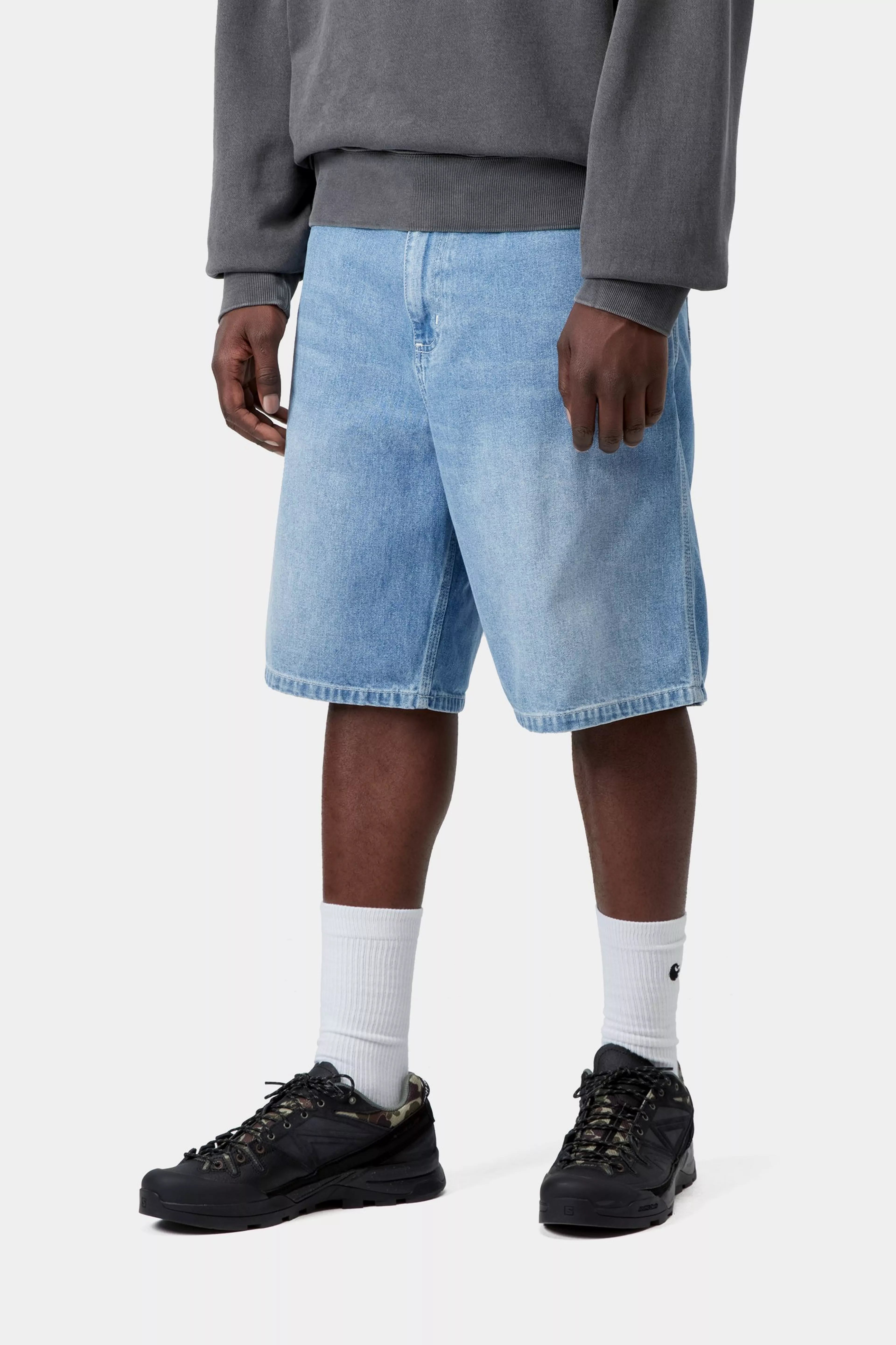 Carhartt WIP Simple Shorts - Blue Light True Washed