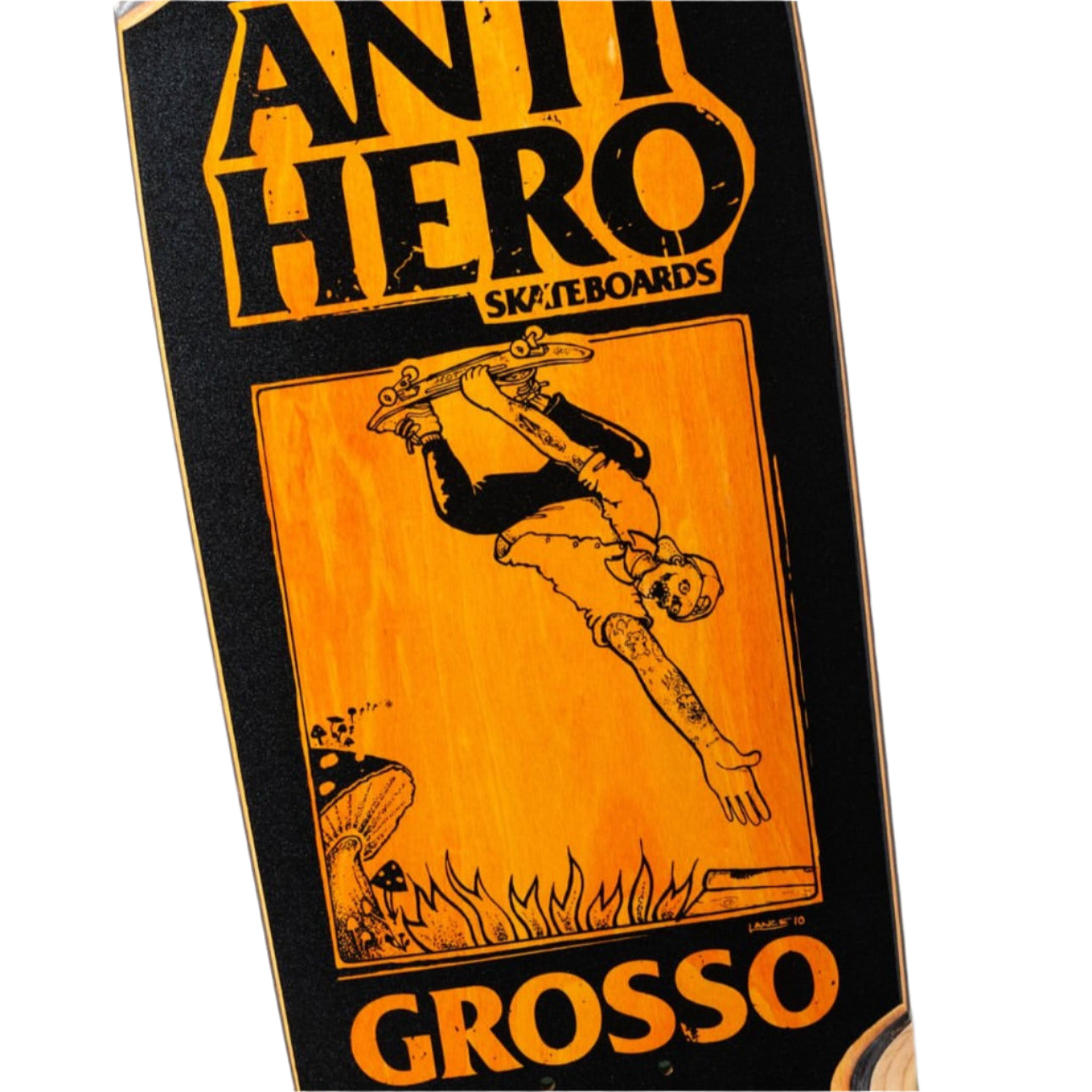 Anti Hero Grosso SSD25 Handplant Deck - 9.25" Black