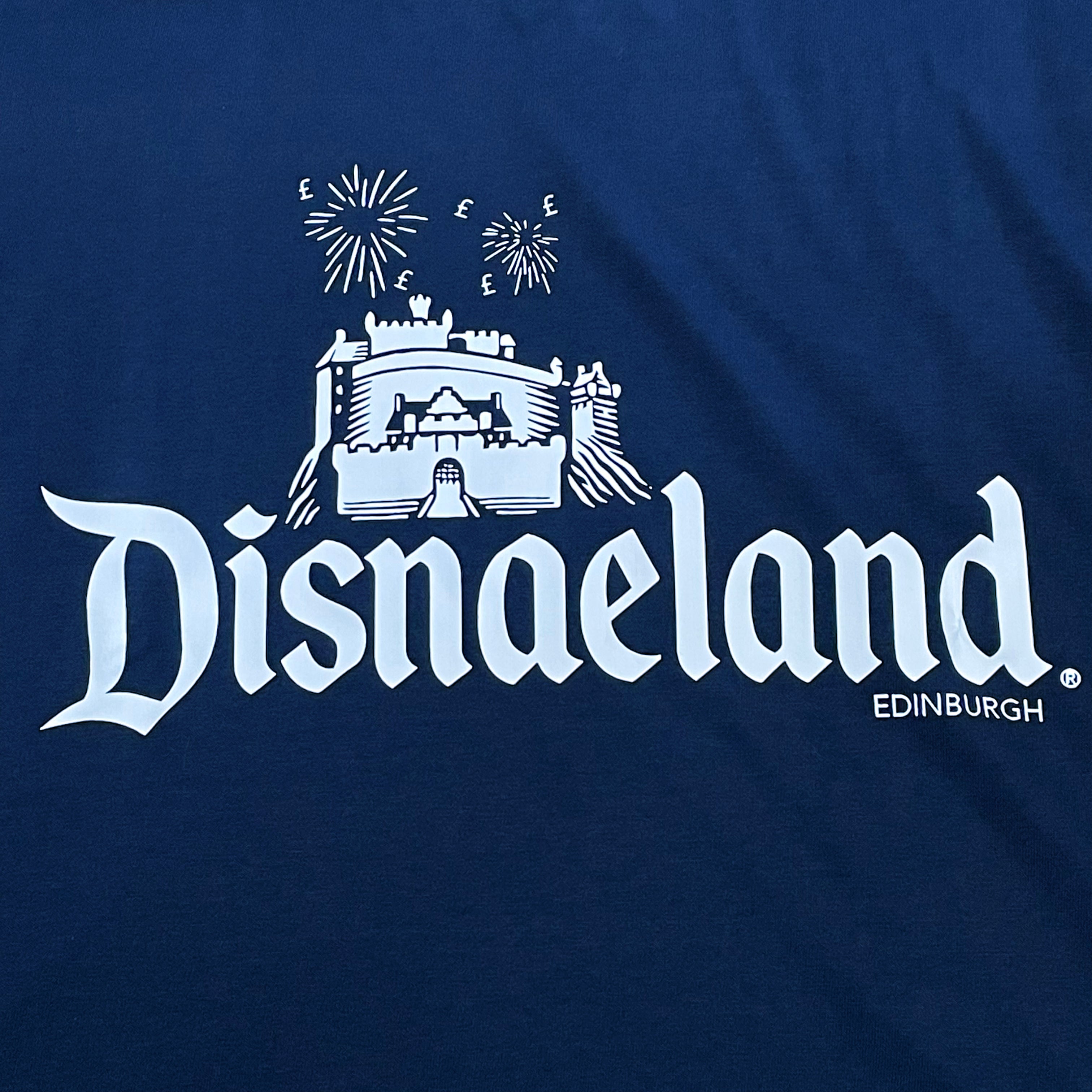 Focus Disnaeland Edinburgh T-shirt - Navy/White