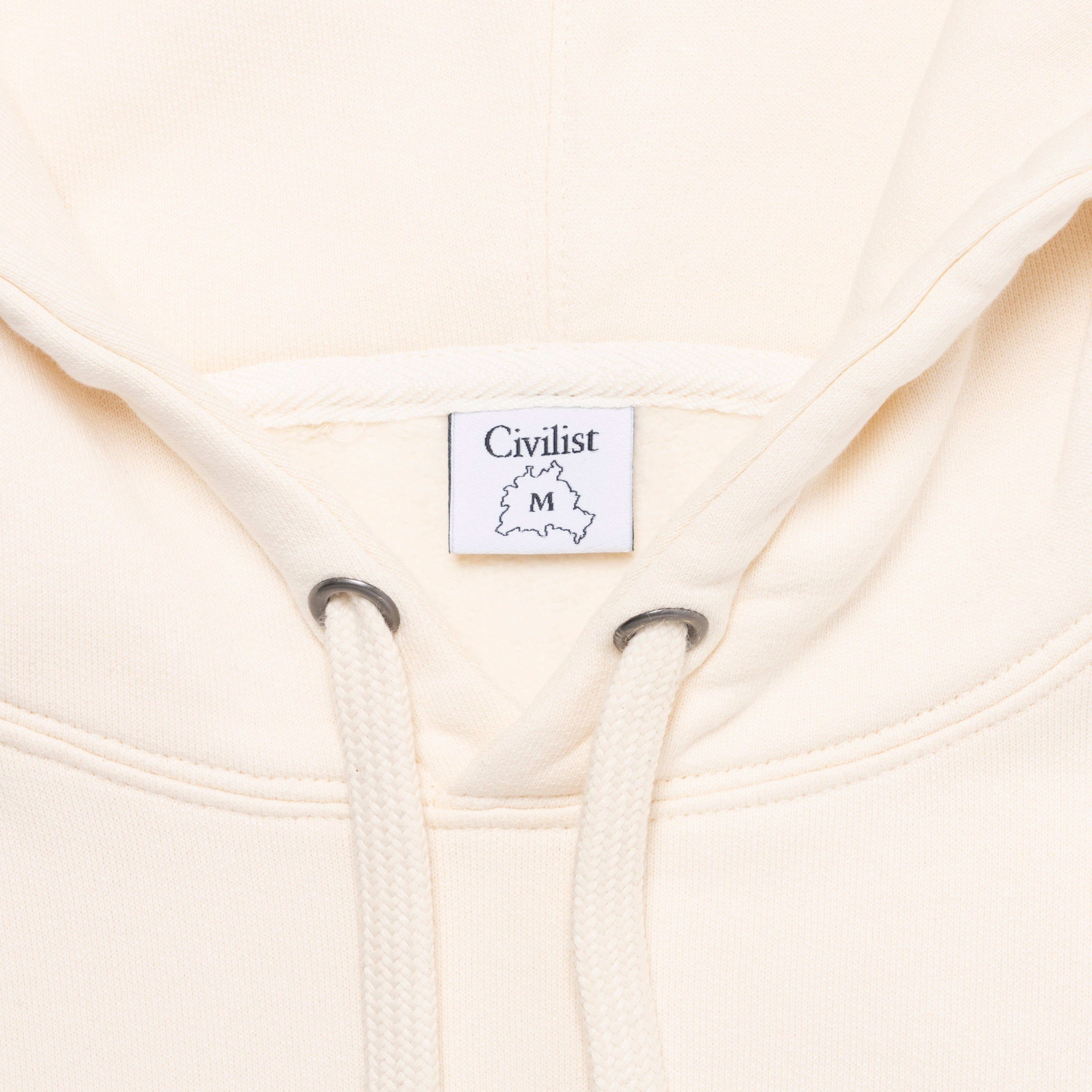 Civilist Mini Logo Hooded Sweatshirt - Pristine