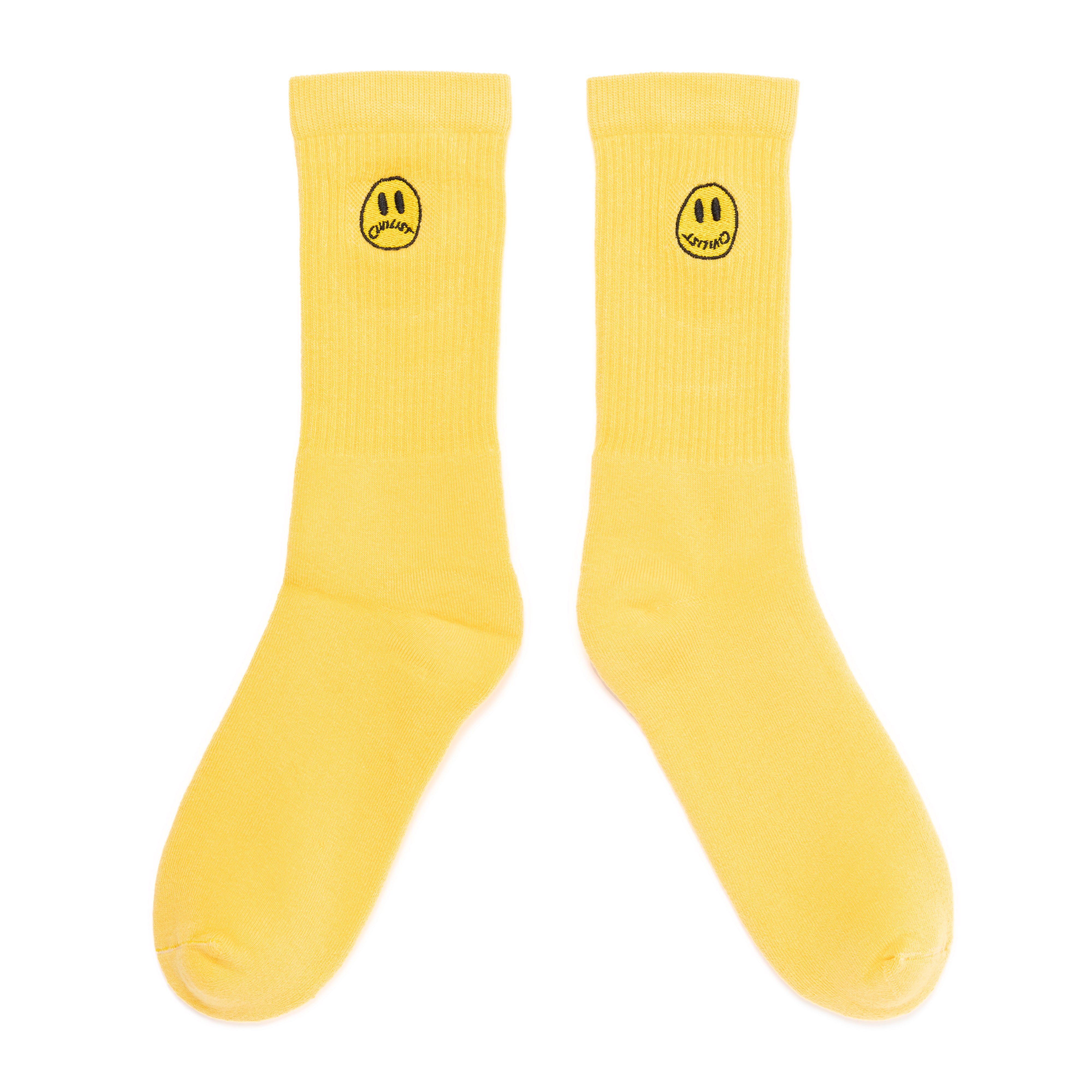 Civilist Mini Smiler Socks - Yellow