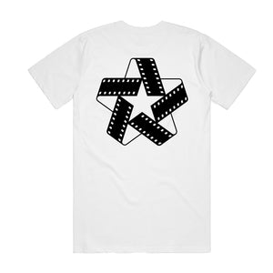 North Film Star Logo T-shirt - White/Black
