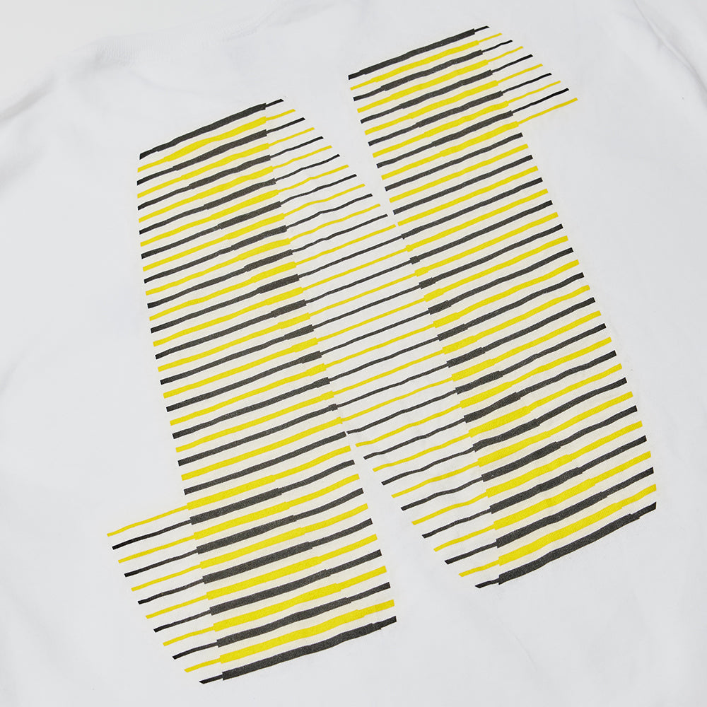 North N Logo T-shirt - White/Black/Yellow