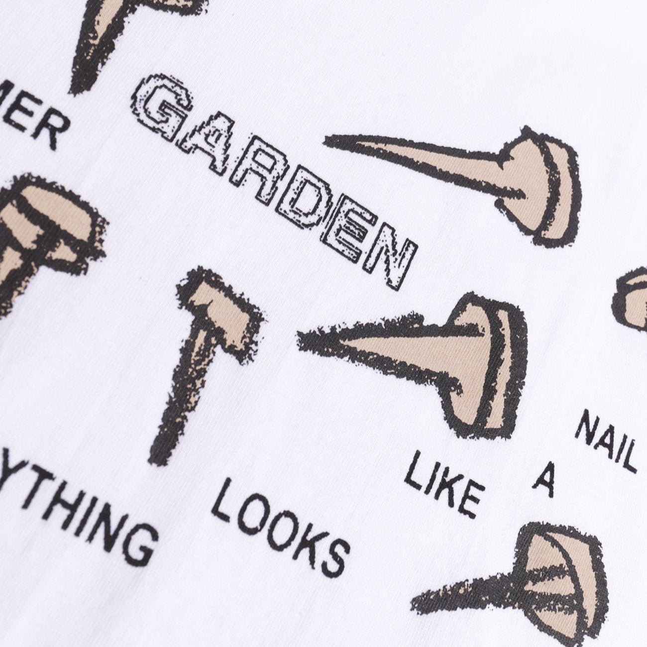 Garden Nails T-shirt - White