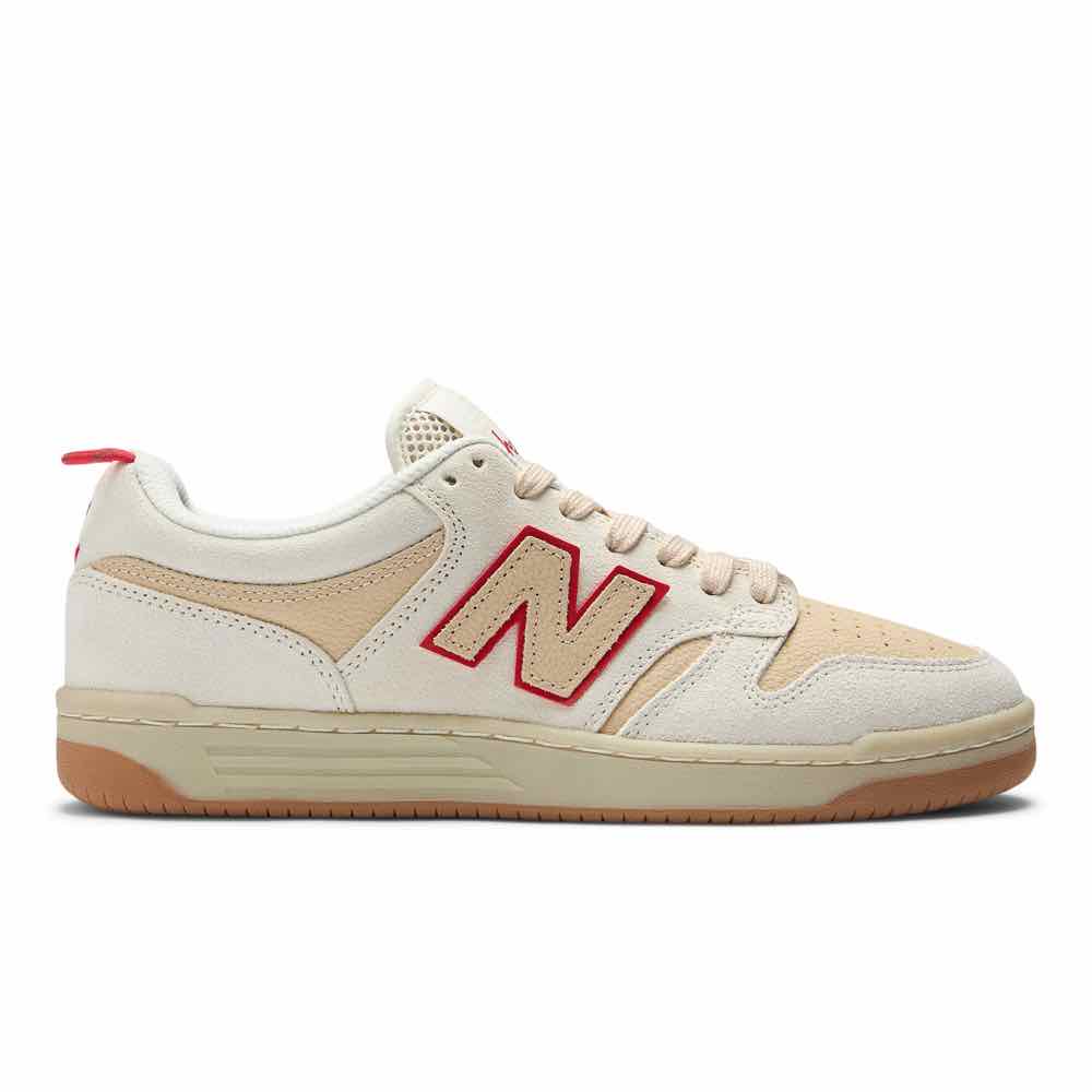 New Balance Numeric x Chocolate Skateboards NM480 - Sea Salt/Red