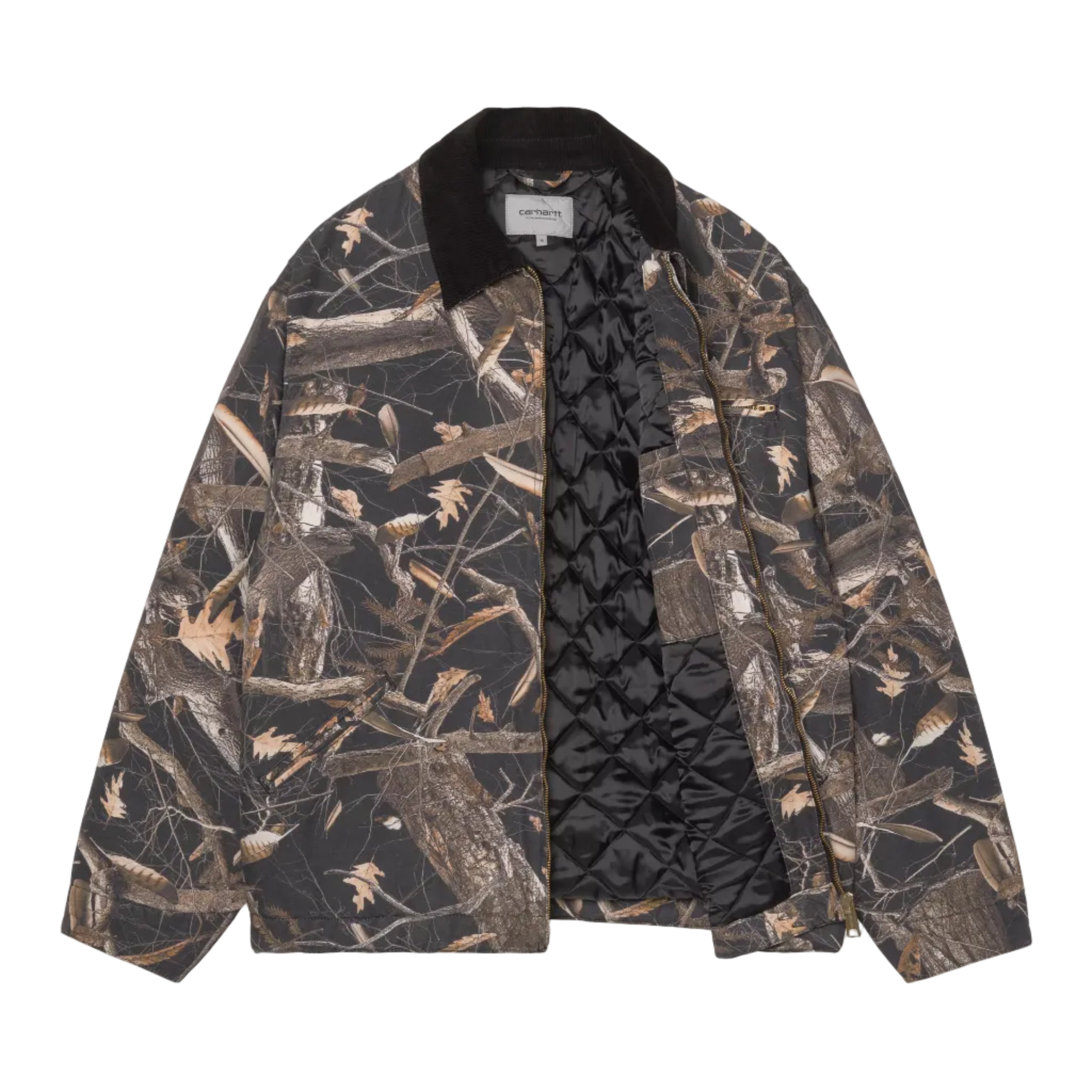 Carhartt WIP OG Detroit Jacket - Camo Feather Tree/Black