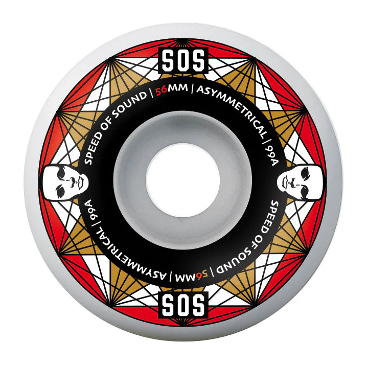 Opera Skateboards SOS Heaters Assymetrical Wheels - 56mm 99a
