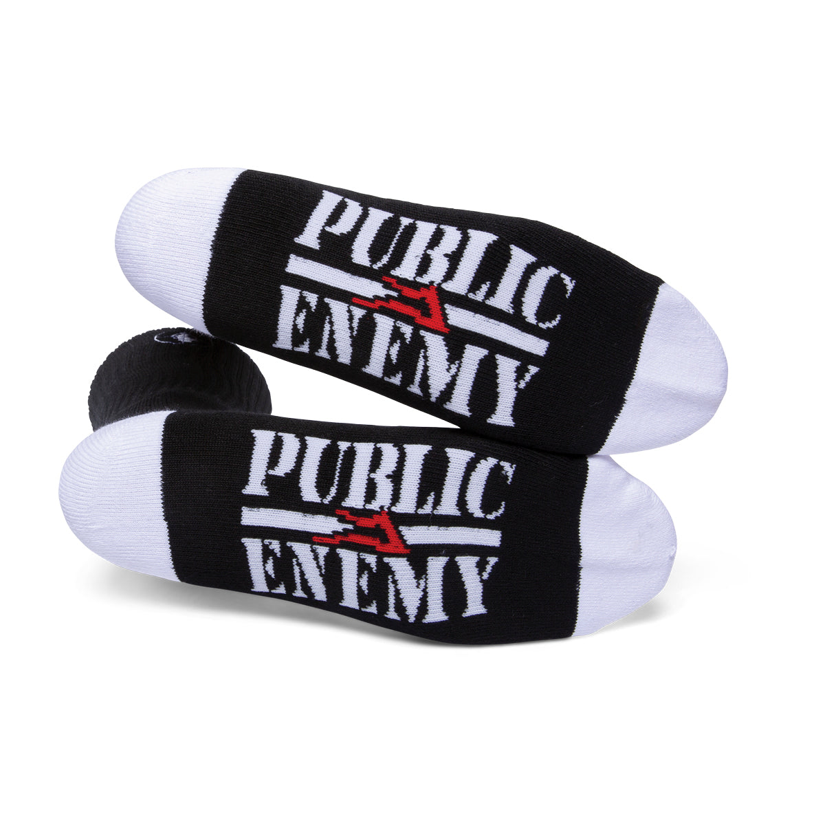 Lakai x Public Enemy Sniper Logo Socks - Black