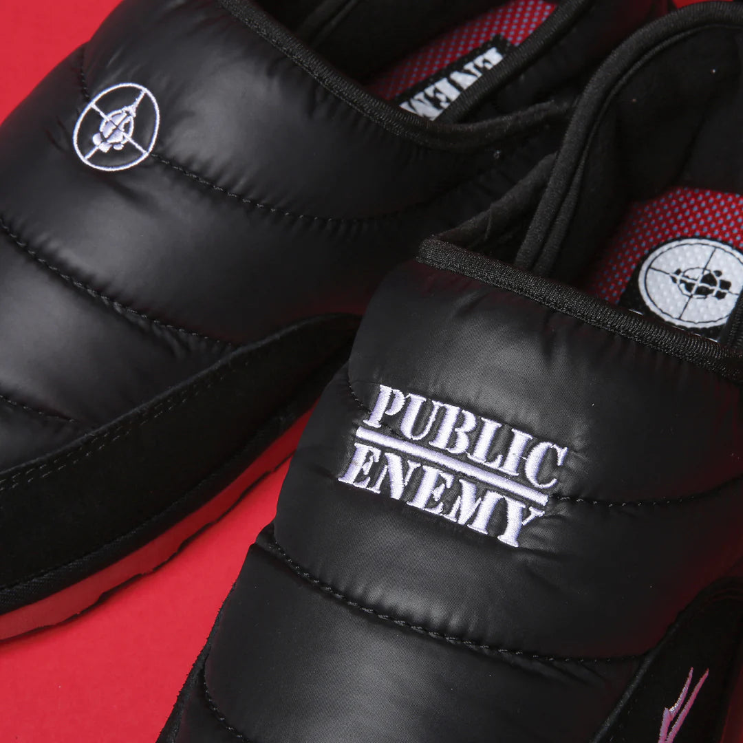 Lakai x Public Enemy Owen Slippers - Black