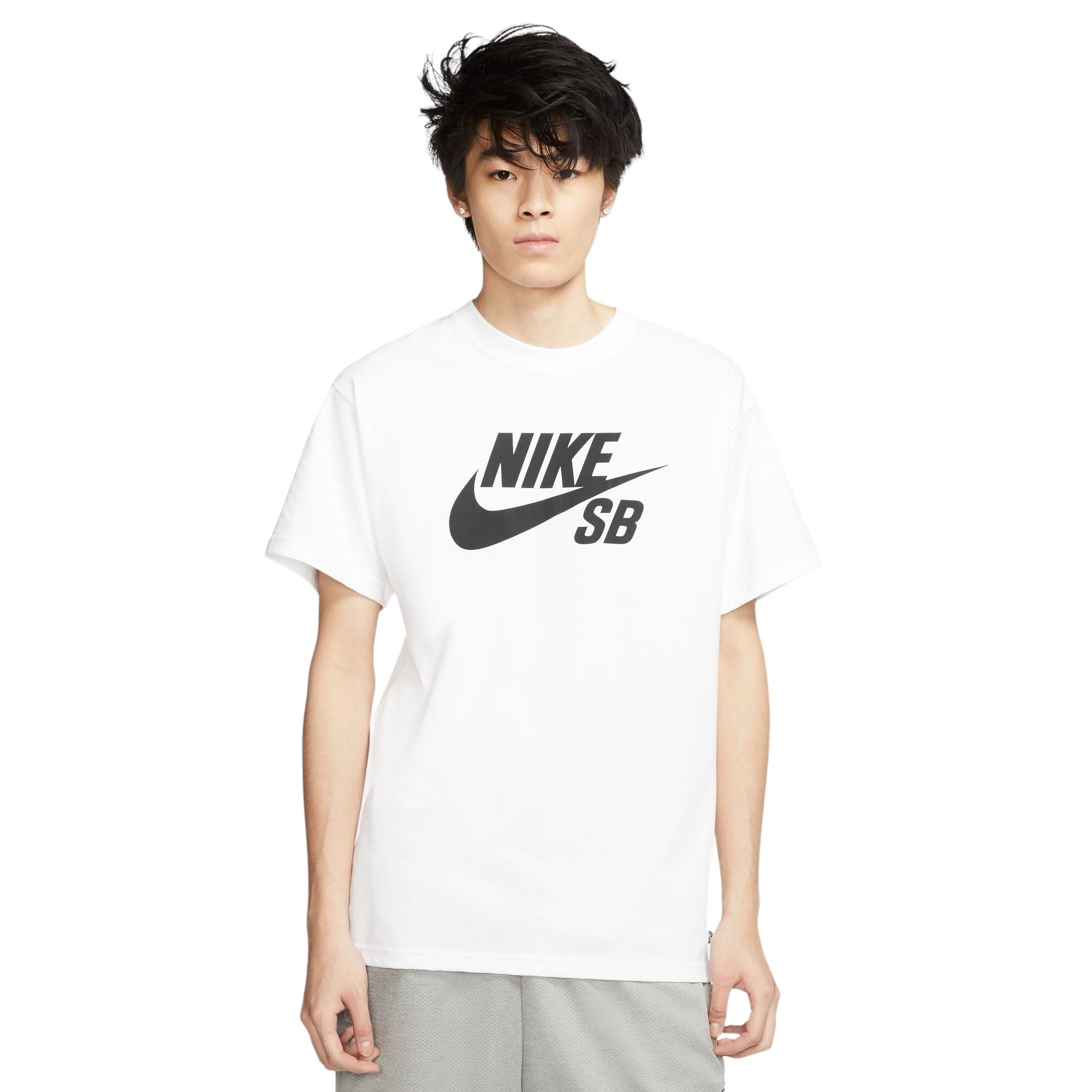 Nike SB Large Icon Logo T-shirt - White