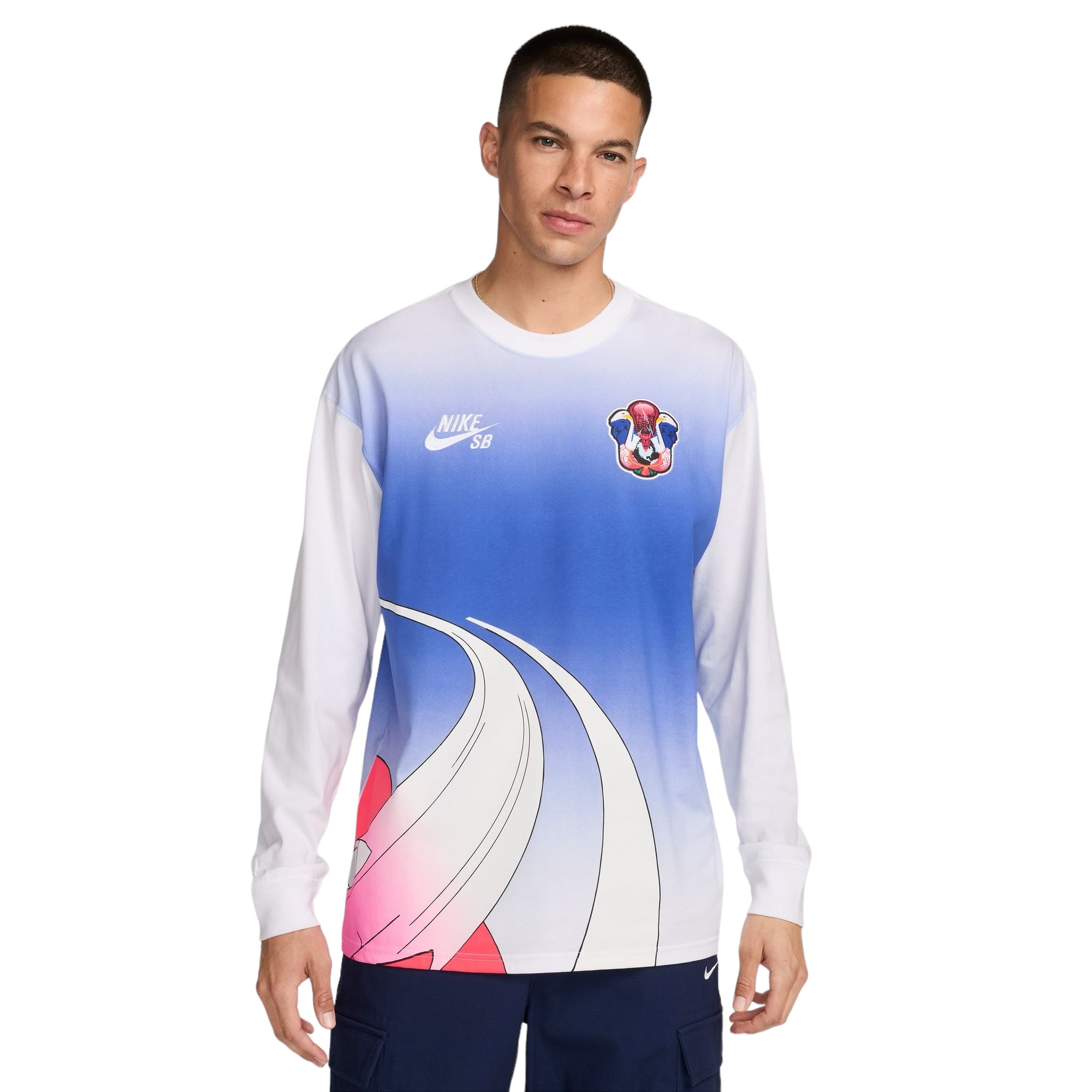 Nike SB USA Olympics Long Sleeve T-shirt - White