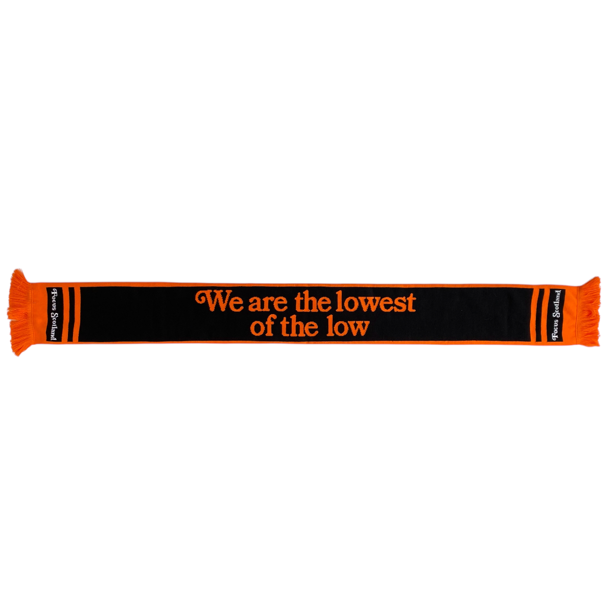 Focus Scum Of The Earth Scarf - Black/Orange/White