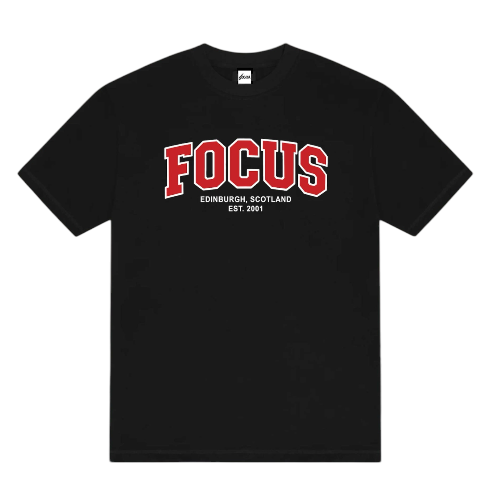 Focus College Logo T-shirt - Black