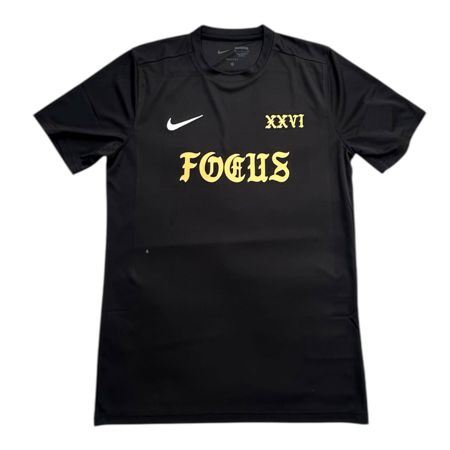 Focus 26 Football Top - Black/Bronze PRE-ORDER