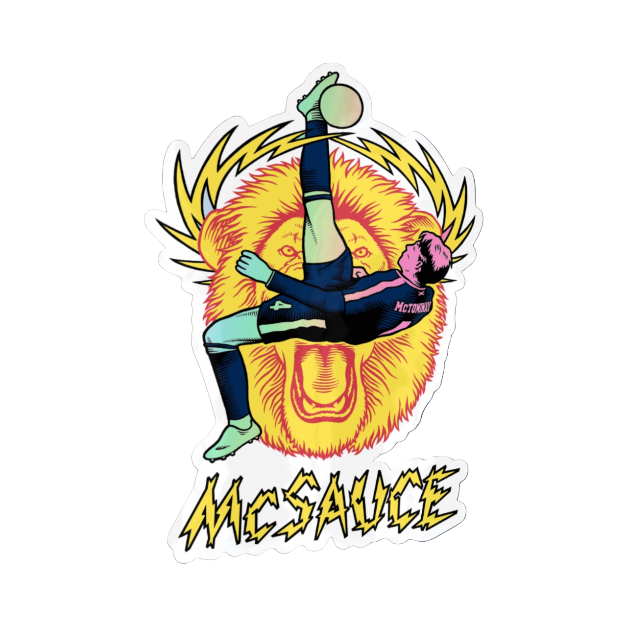 Focus McSauce Holographic Stickers PRE-ORDER