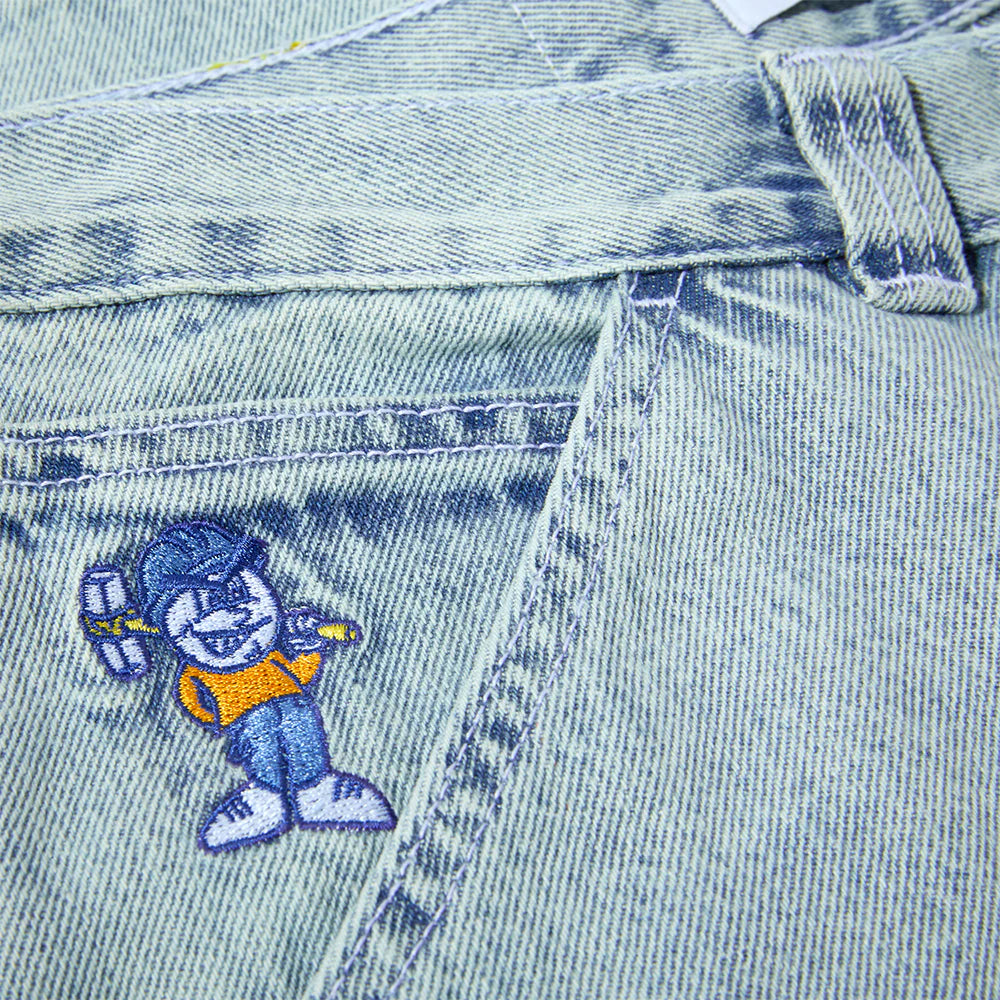 Polar 93! Denim Jeans - Light Blue