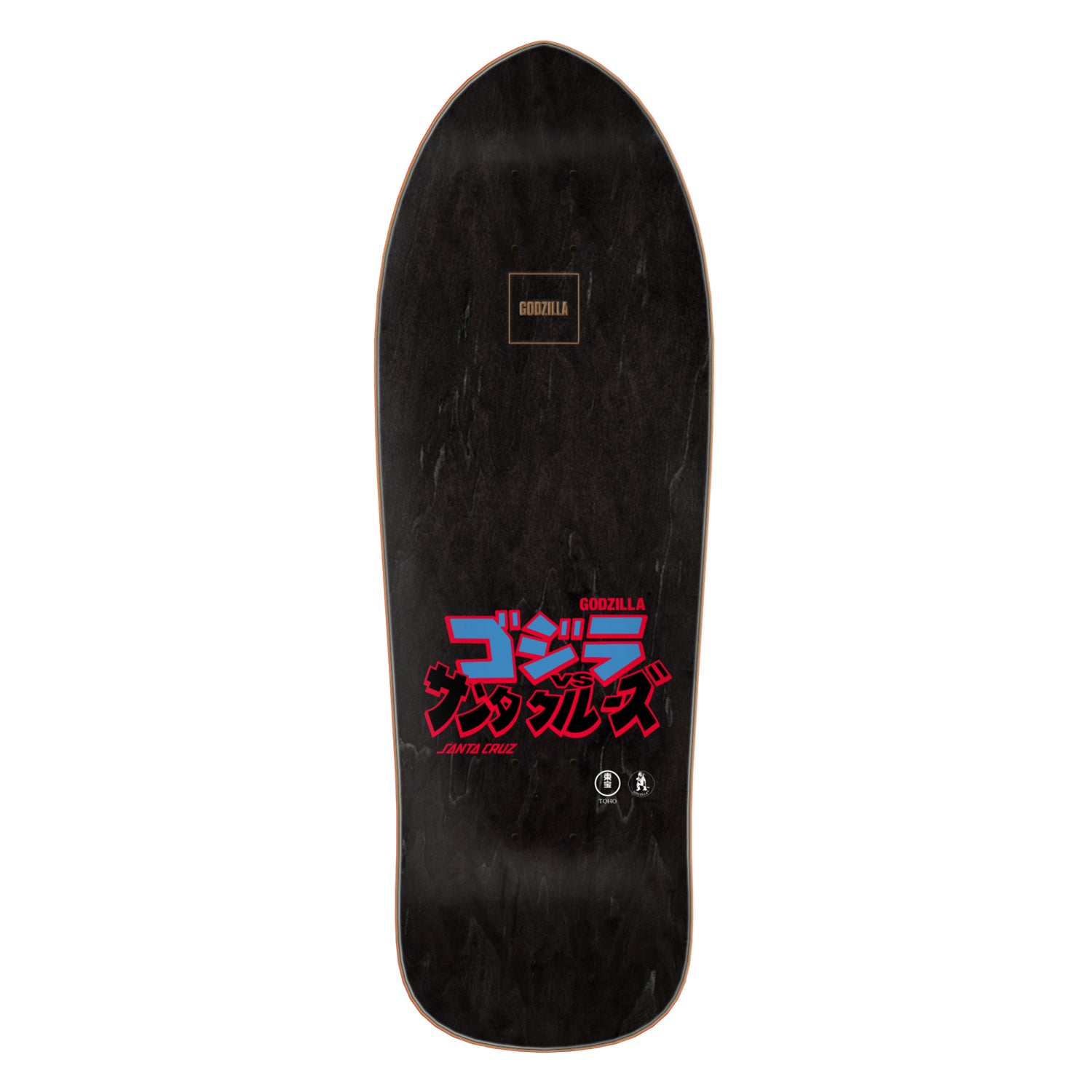 Santa Cruz x Godzilla Jr Natas Deck - 9.89"