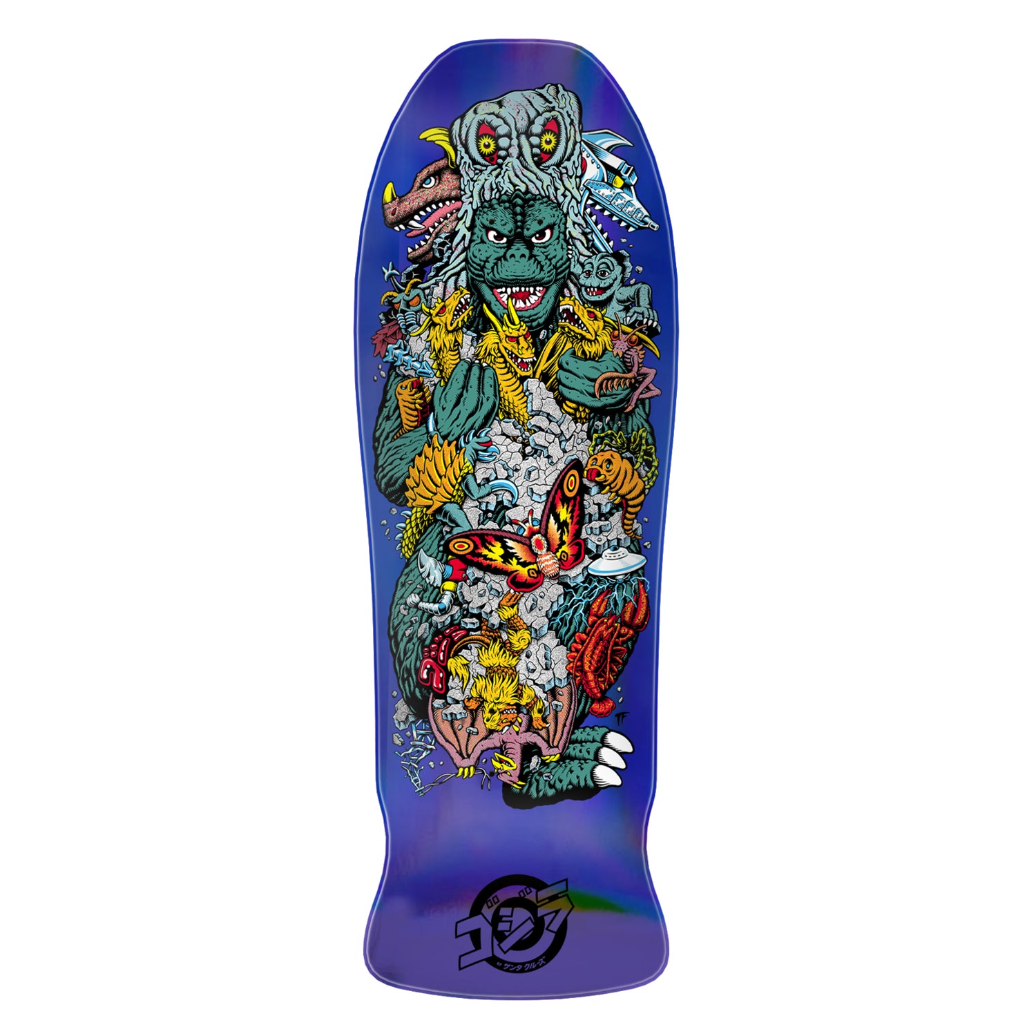 Santa Cruz x Godzilla Kaiju Roskopp Deck - 10.25"