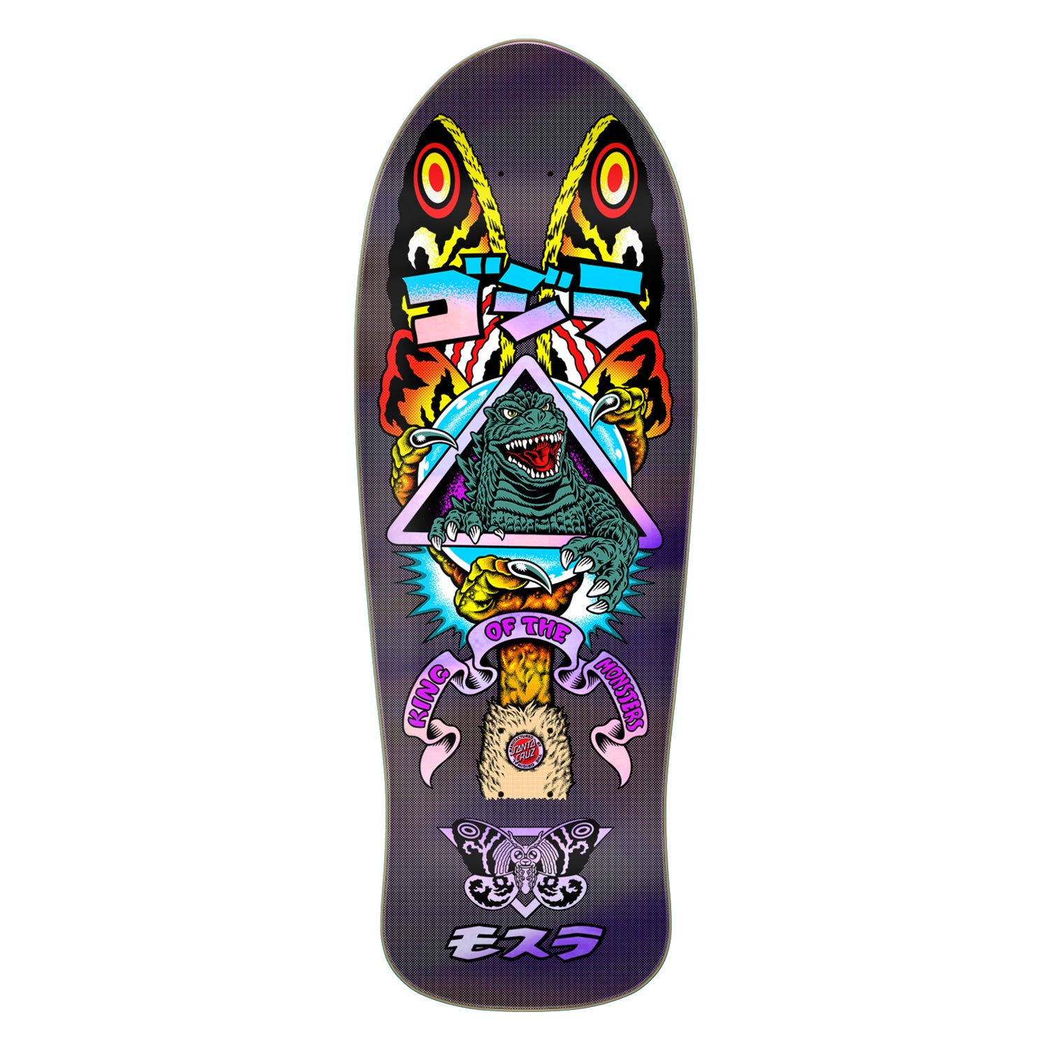 Santa Cruz x Godzilla Mothra Natas Deck - 10.538"