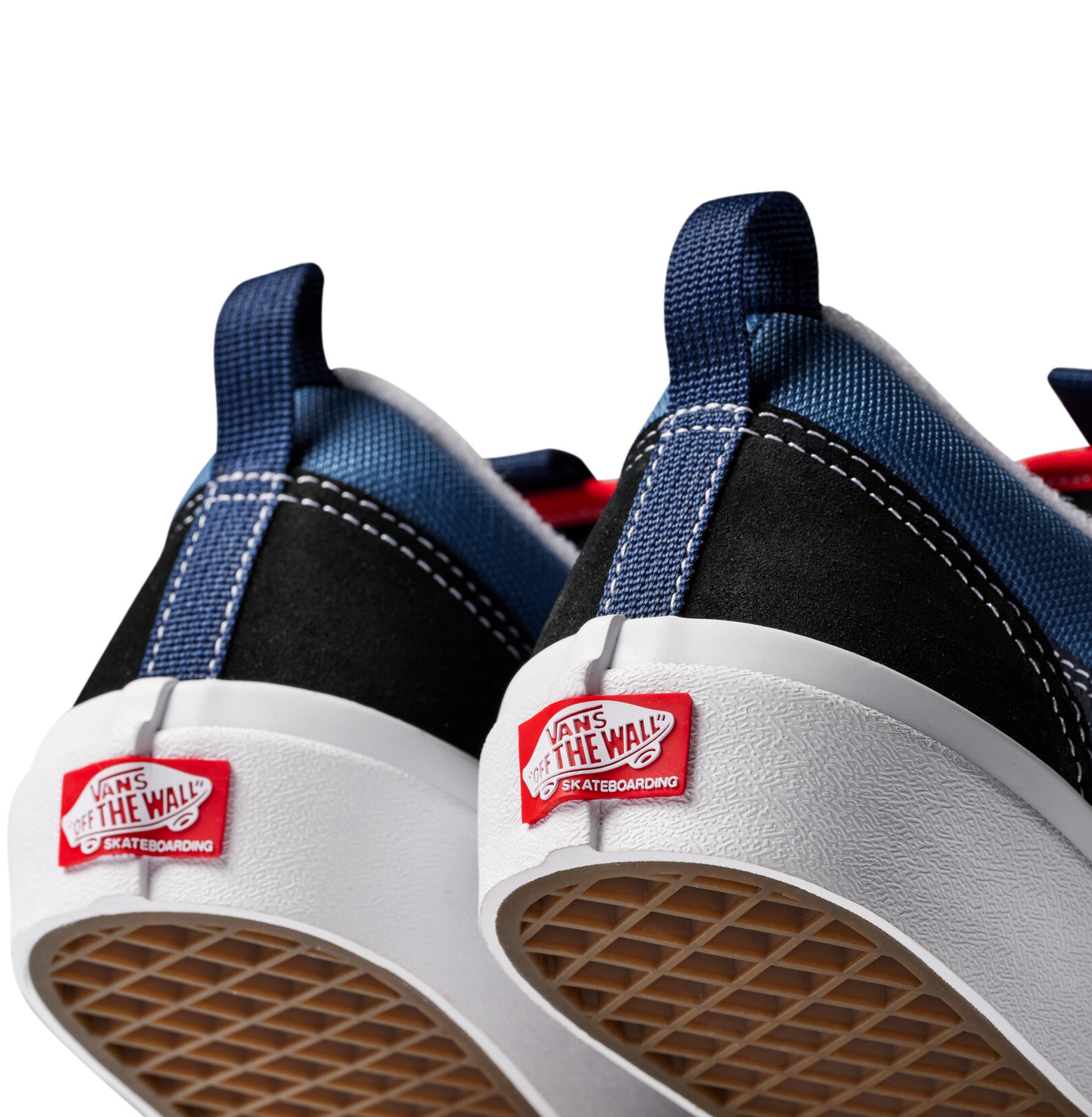 Vans Skate Old Skool 36+ Shoes - Navy/Red