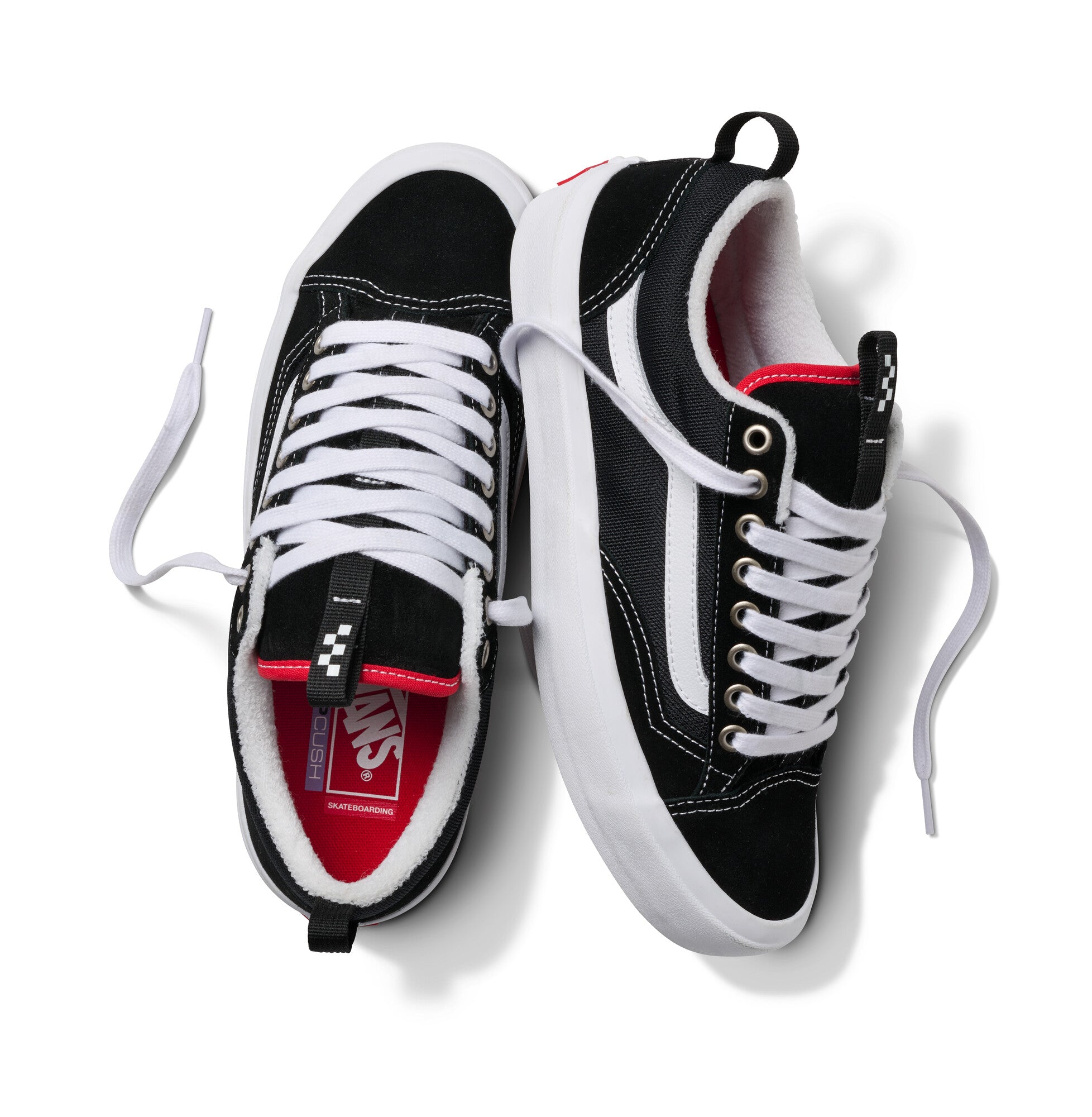 Vans Skate Old Skool 36+ Shoes - Black/White