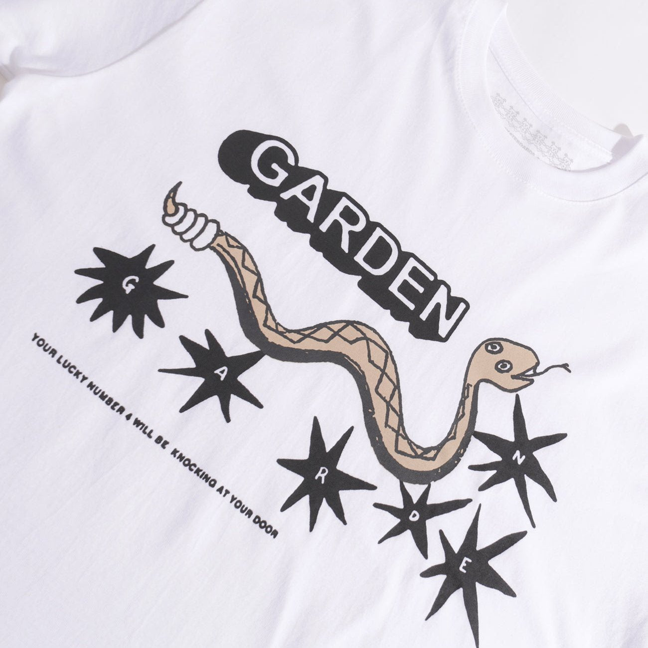 Garden Snakes T-shirt - White