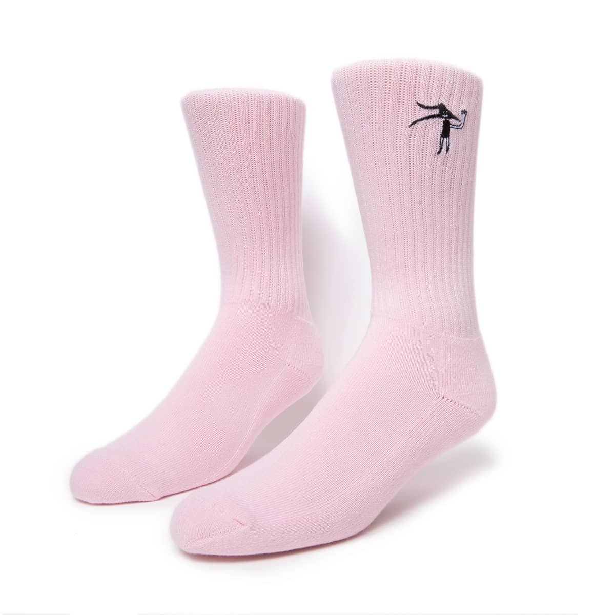 Lakai Flare Face Crew Socks - Pink