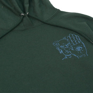 Theories Of Atlantis Remote Viewing Hooded Sweatshirt - Forest Green