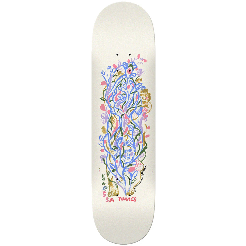 There Vanessa Torres Into The Wild SSD25 Deck - 8.06" White