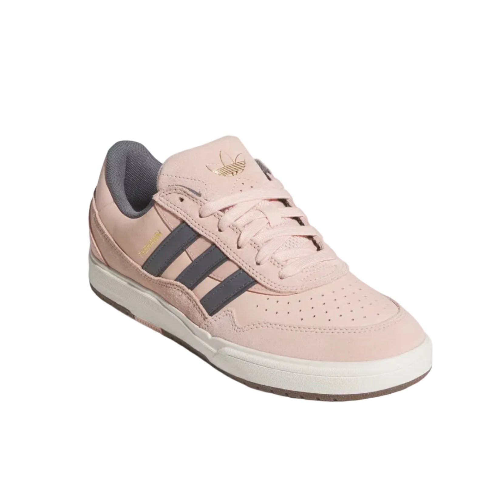 Adidas Skateboarding Tyshawn II Shoes - Blush Pink/Grey Five/Chalk White