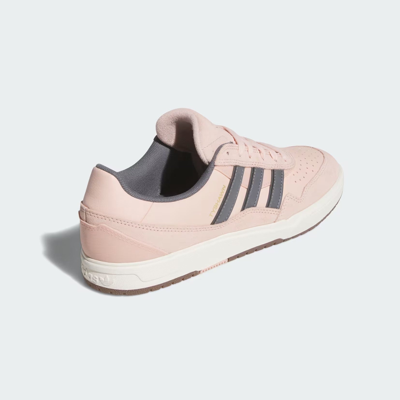 Adidas Skateboarding Tyshawn II Shoes - Blush Pink/Grey Five/Chalk White