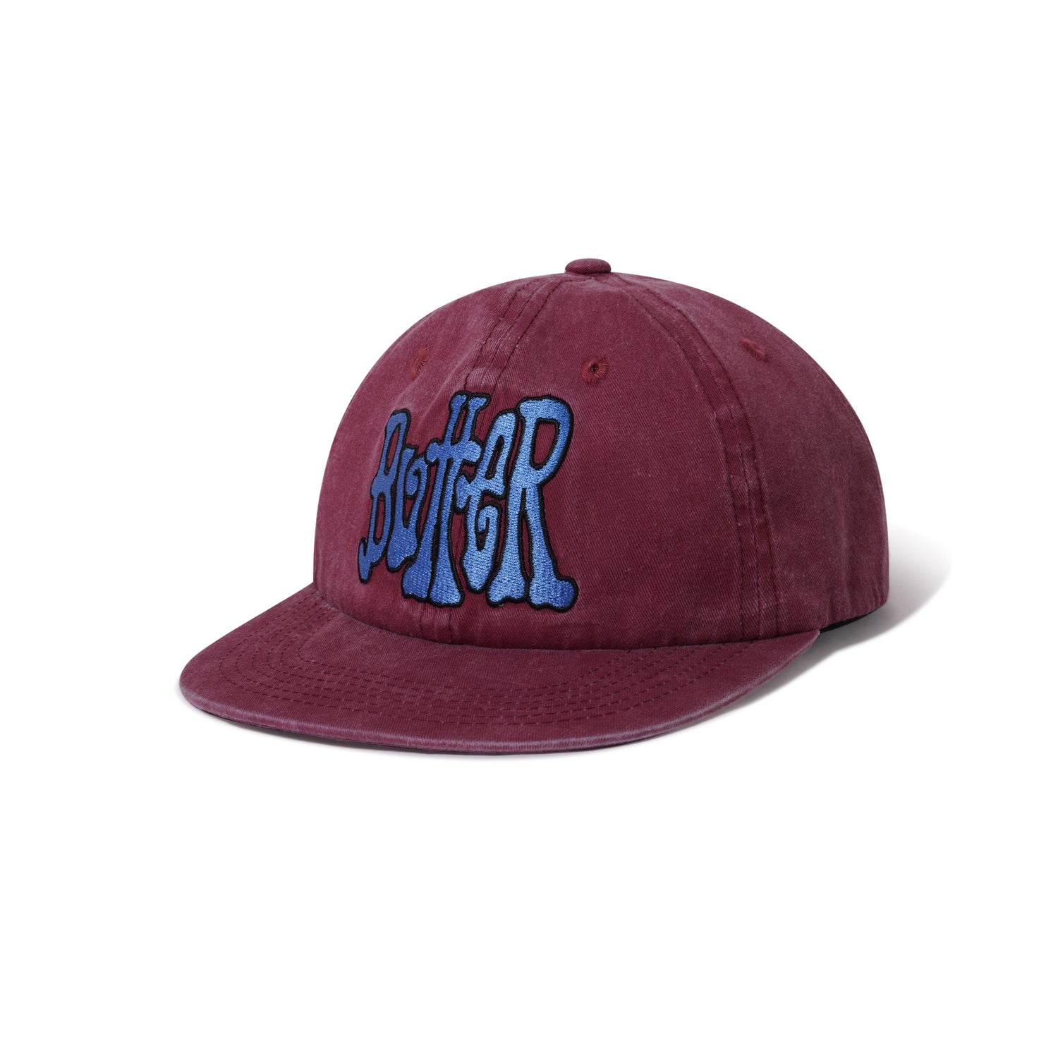 Butter Goods Tour 6 Panel Cap - Washed Brick