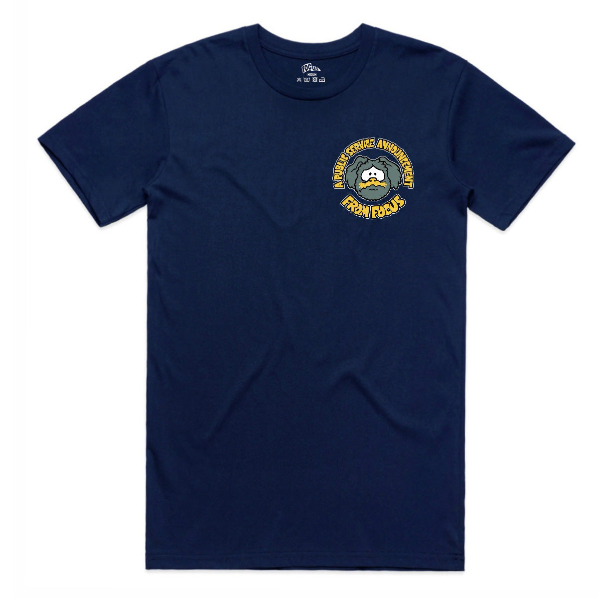 Focus Bobby's Nose T-Shirt - Navy
