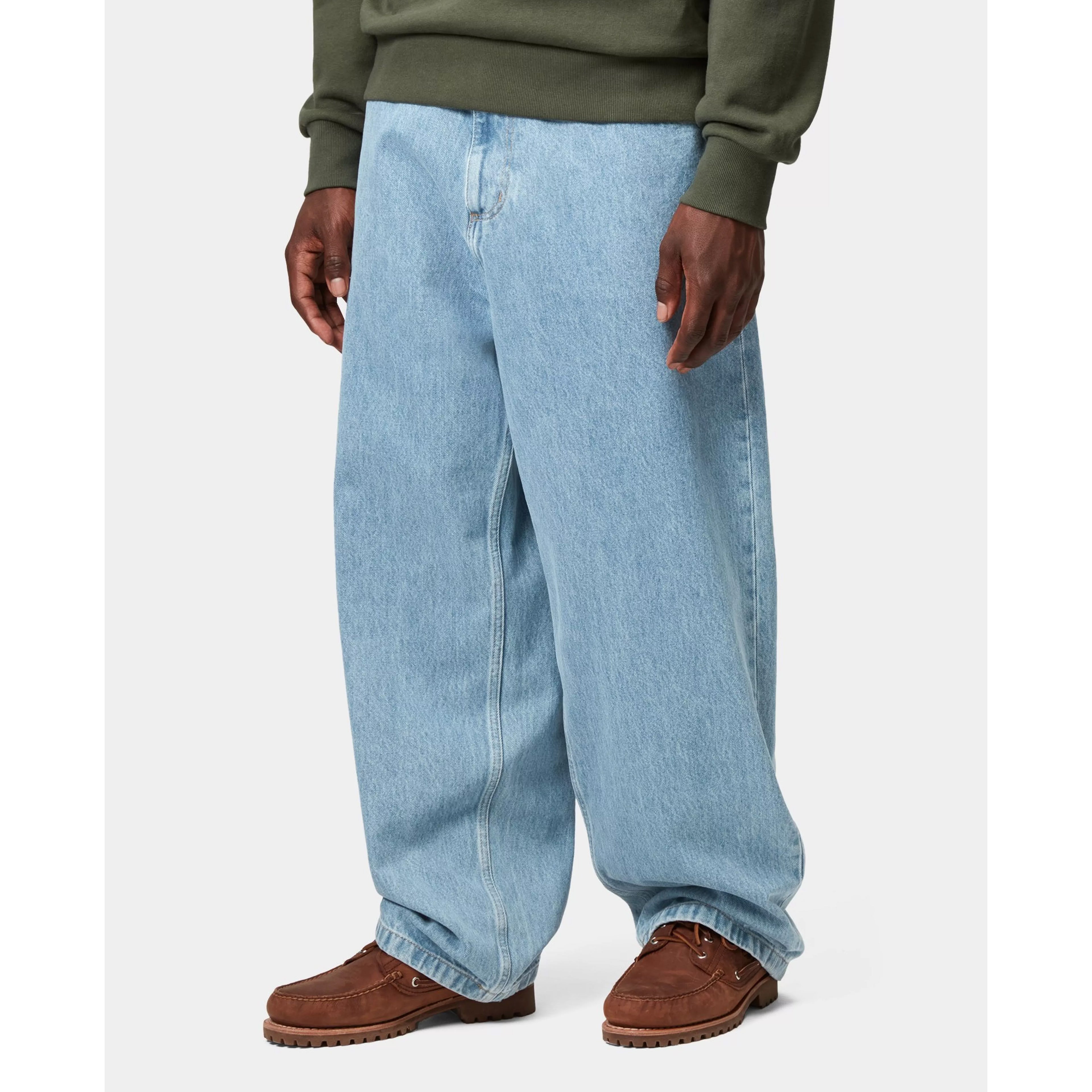 Carhartt WIP Brandon Pant - Blue Stone Bleached