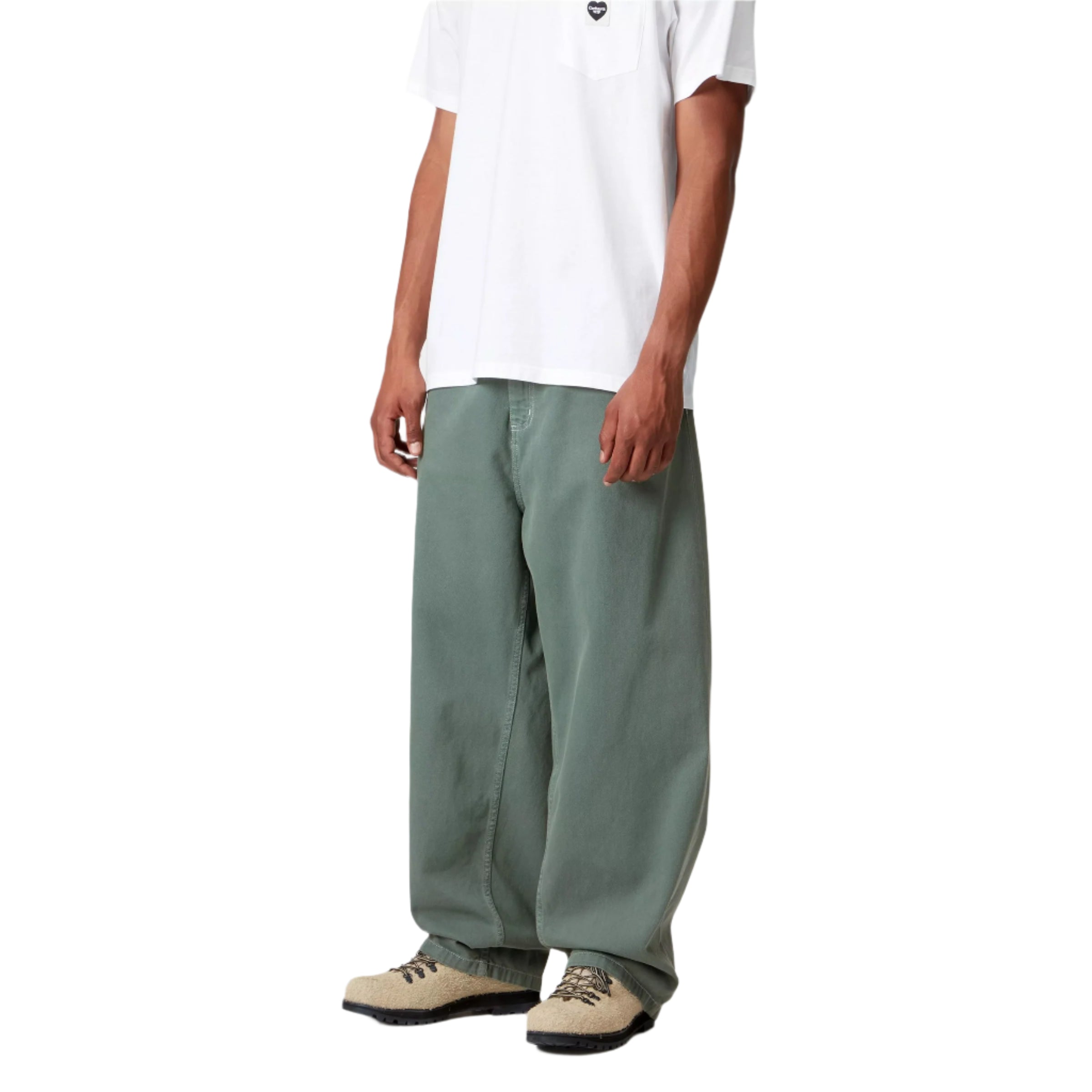 Carhartt WIP Brandon Pant - Silver Pine Stone Dyed