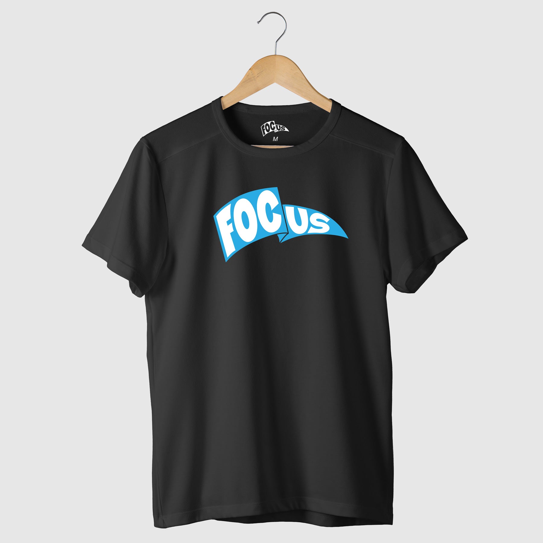 Focus Pendant Logo T-shirt - Black
