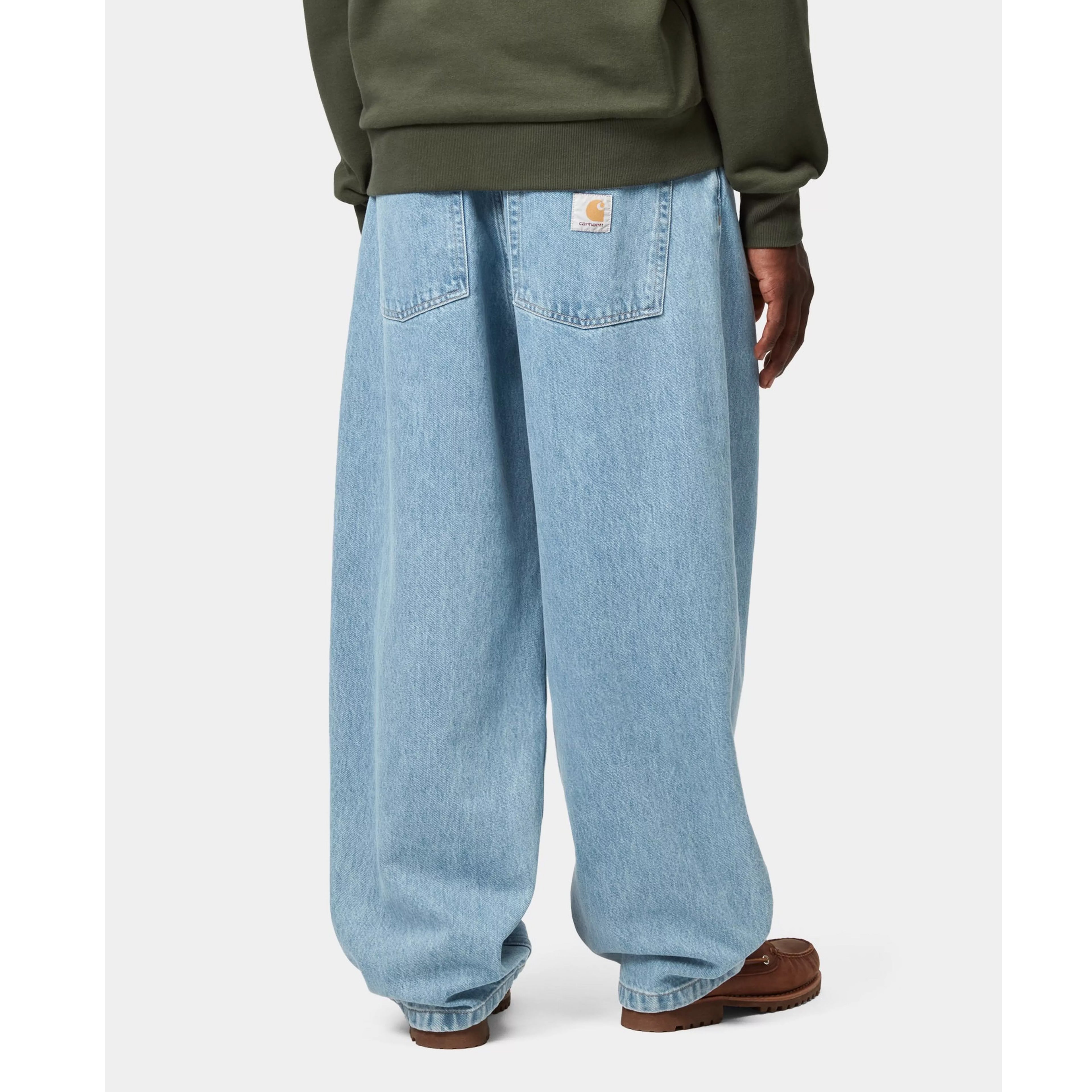 Carhartt WIP Brandon Pant - Blue Stone Bleached