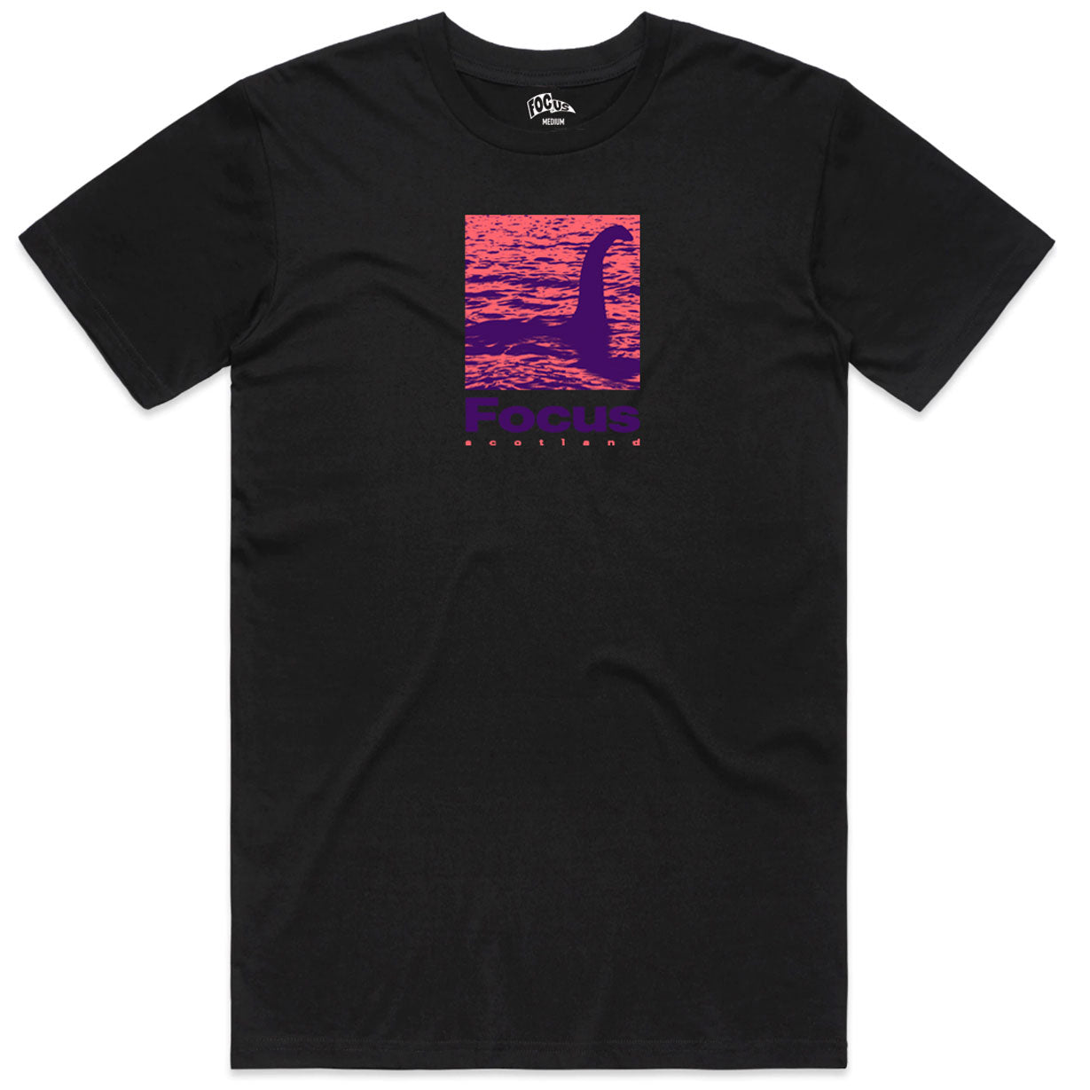 Focus Is That Jimmy Page's Hoose? T-shirt - Black