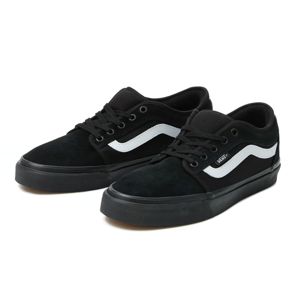 Vans Skate Chukka Low Sidestripe - Black/Black/White